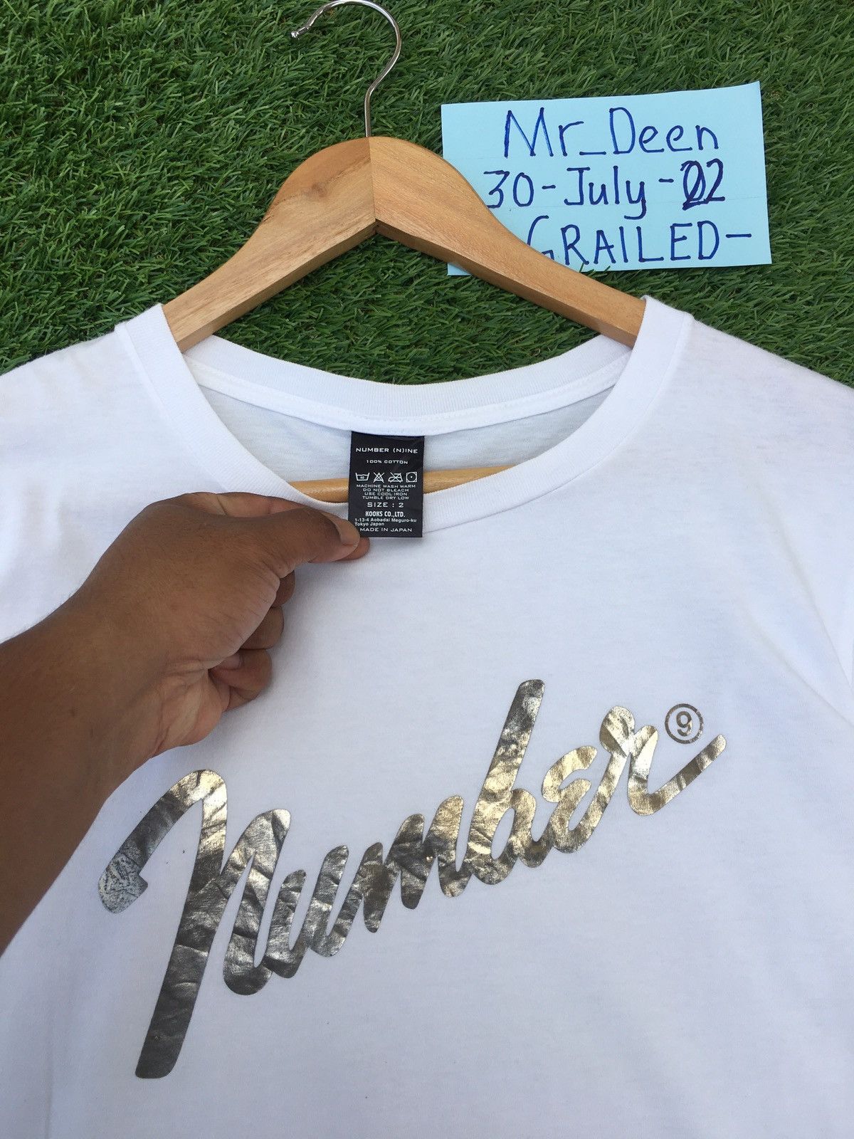 Number (N)ine Rare Number (N)ine Fender Design Word Logo Tshirt Size US S / EU 44-46 / 1 - 7 Thumbnail