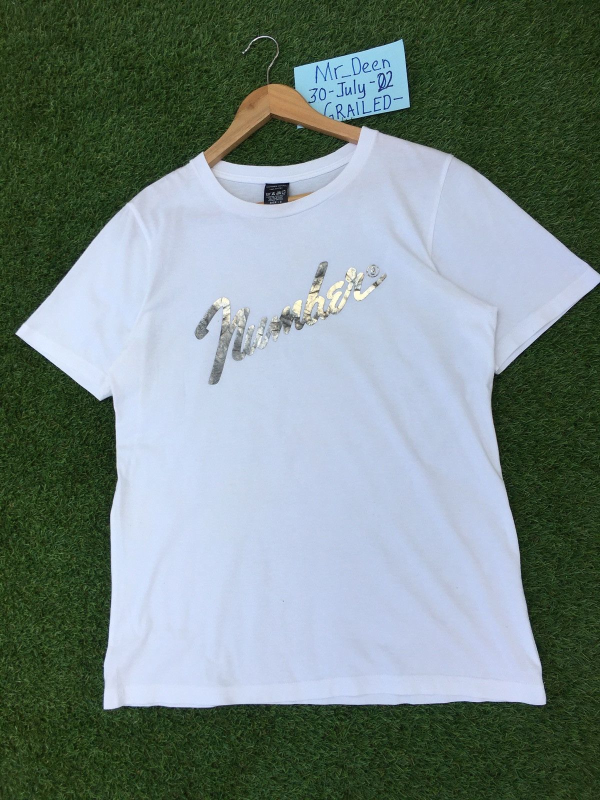 Number (N)ine Rare Number (N)ine Fender Design Word Logo Tshirt Size US S / EU 44-46 / 1 - 4 Thumbnail