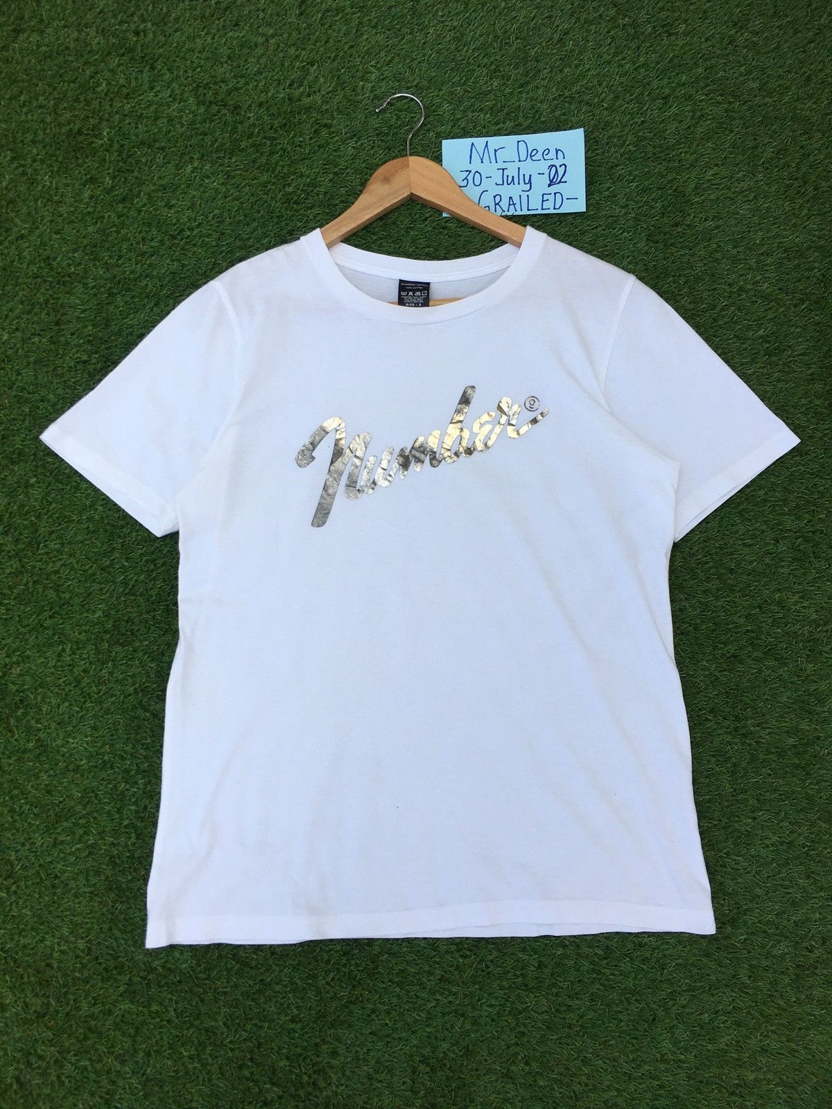 Number (N)ine Rare Number (N)ine Fender Design Word Logo Tshirt Size US S / EU 44-46 / 1 - 2 Thumbnail