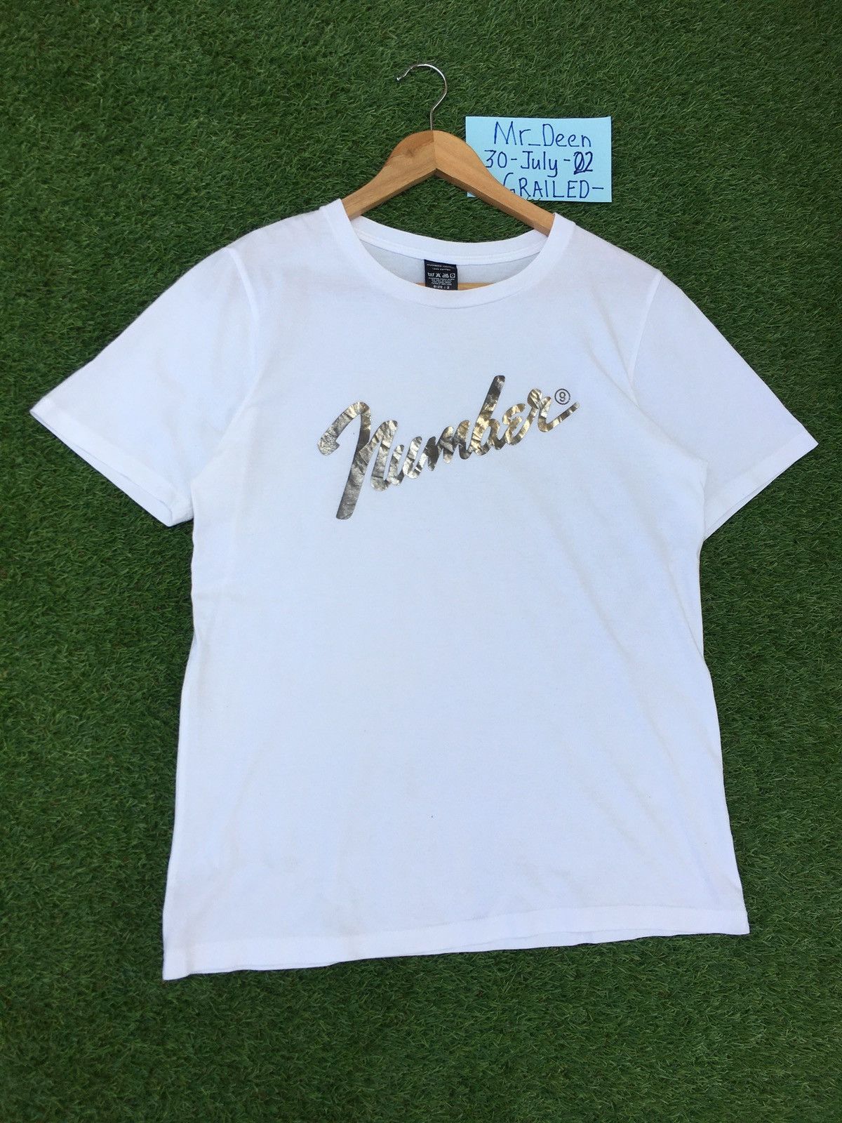 Number (N)ine Rare Number (N)ine Fender Design Word Logo Tshirt Size US S / EU 44-46 / 1 - 3 Thumbnail