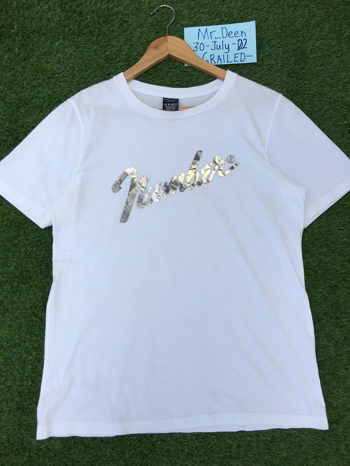 Number (N)ine Rare Number (N)ine Fender Design Word Logo Tshirt Size US S / EU 44-46 / 1 - 5 Thumbnail