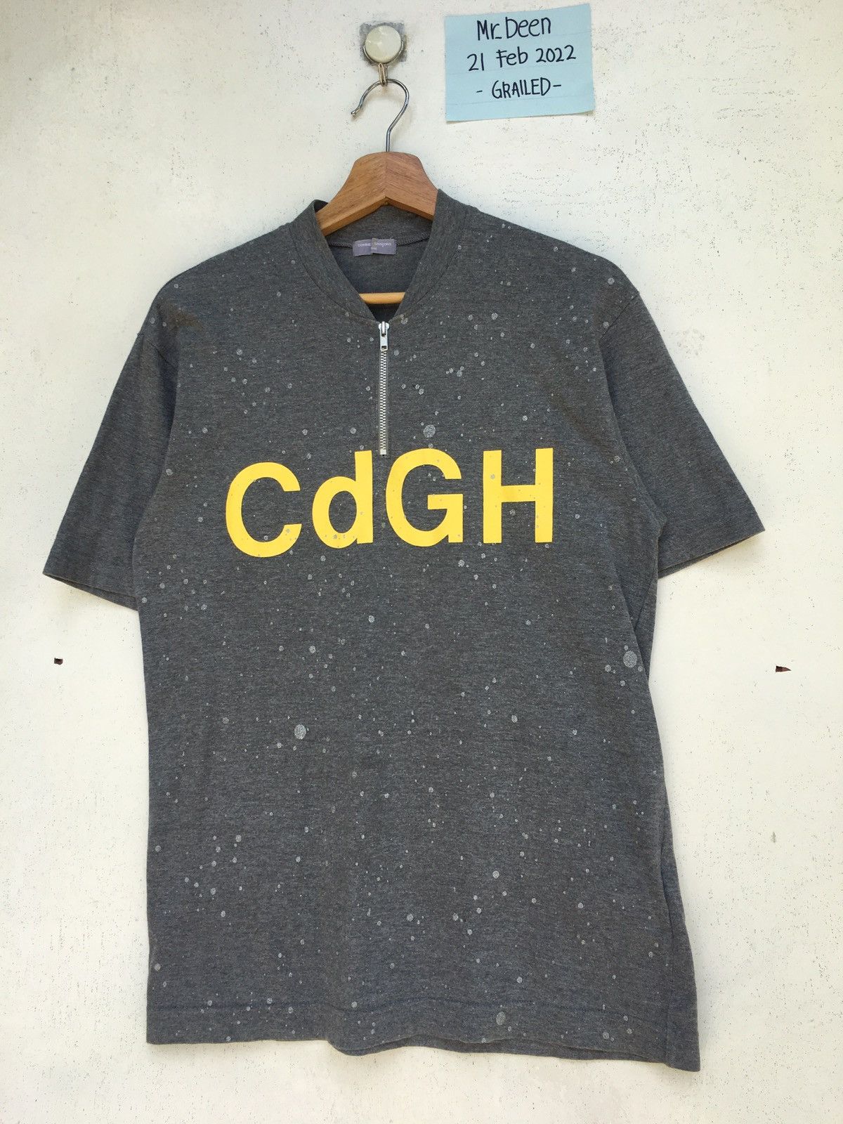 Comme des Garcons Vintage AD2001 cdGH Big Spellout Comme Des Garcons Tee Size US M / EU 48-50 / 2 - 3 Thumbnail