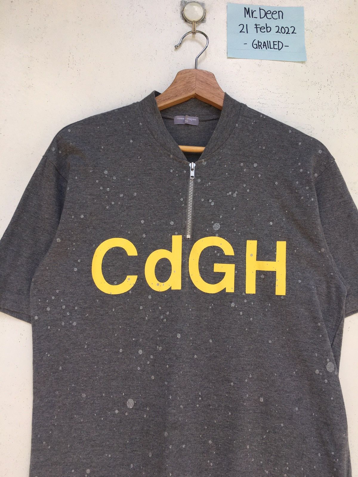 Comme des Garcons Vintage AD2001 cdGH Big Spellout Comme Des Garcons Tee Size US M / EU 48-50 / 2 - 6 Thumbnail