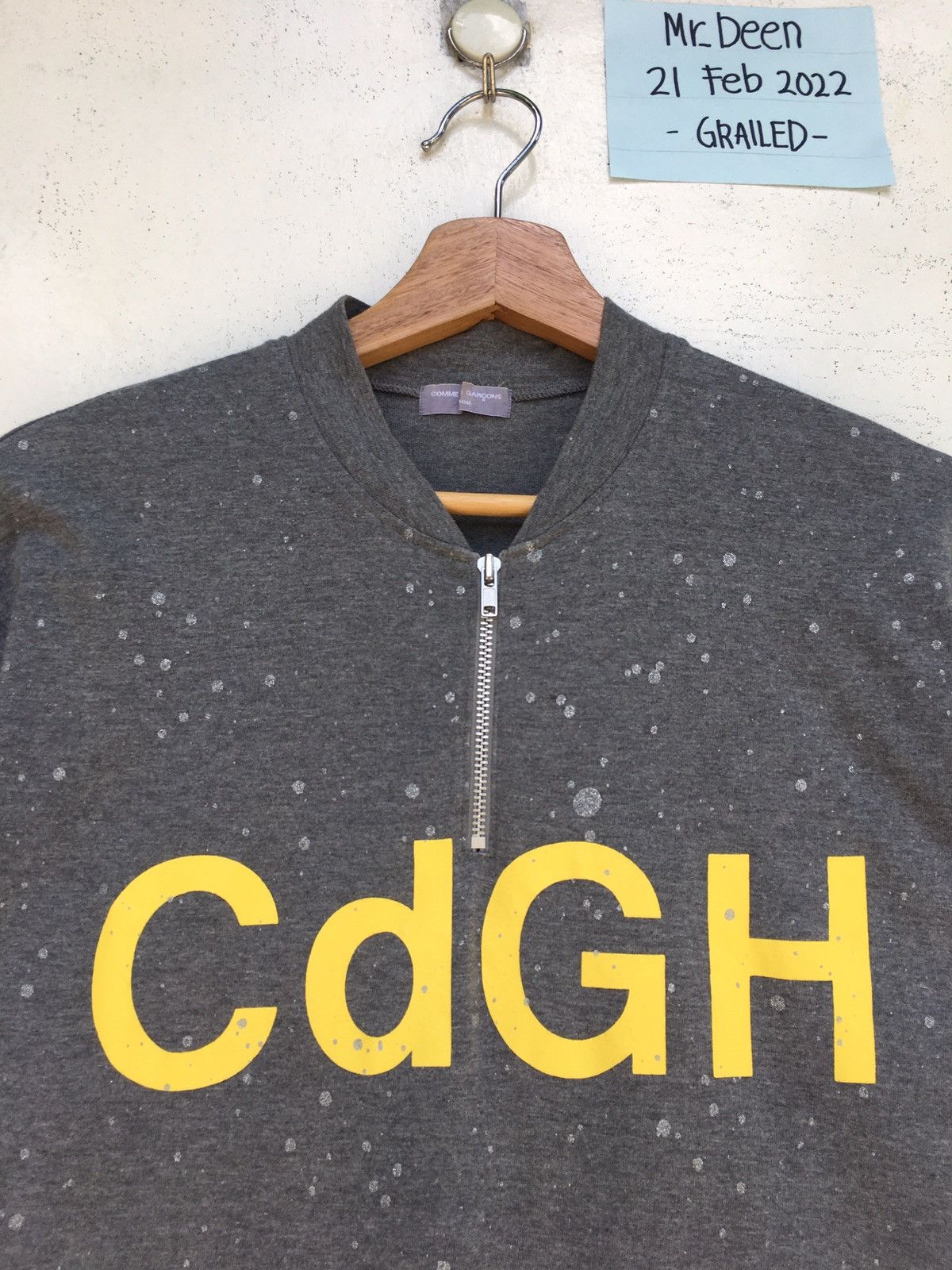Comme des Garcons Vintage AD2001 cdGH Big Spellout Comme Des Garcons Tee Size US M / EU 48-50 / 2 - 7 Thumbnail