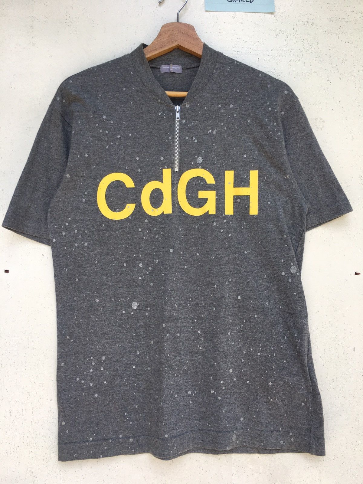 Comme des Garcons Vintage AD2001 cdGH Big Spellout Comme Des Garcons Tee Size US M / EU 48-50 / 2 - 4 Thumbnail