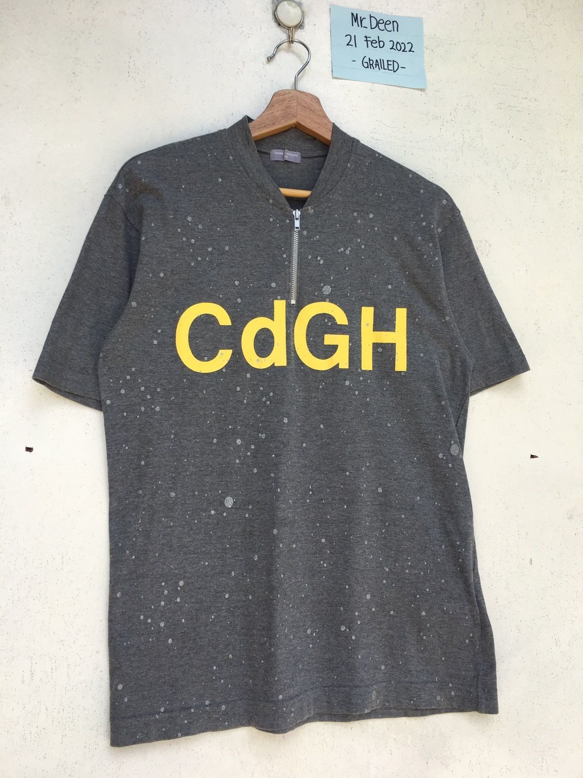 Comme des Garcons Vintage AD2001 cdGH Big Spellout Comme Des Garcons Tee Size US M / EU 48-50 / 2 - 2 Thumbnail