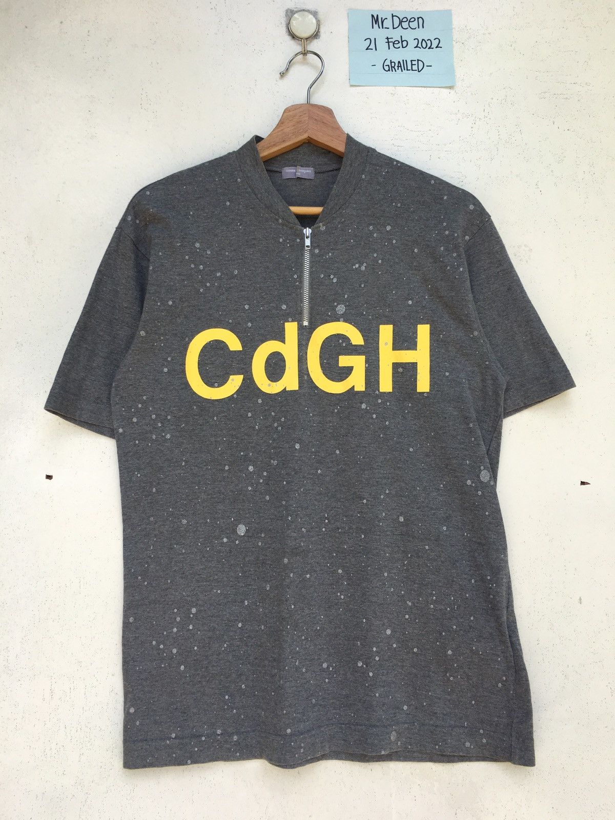 Comme des Garcons Vintage AD2001 cdGH Big Spellout Comme Des Garcons Tee Size US M / EU 48-50 / 2 - 1 Thumbnail