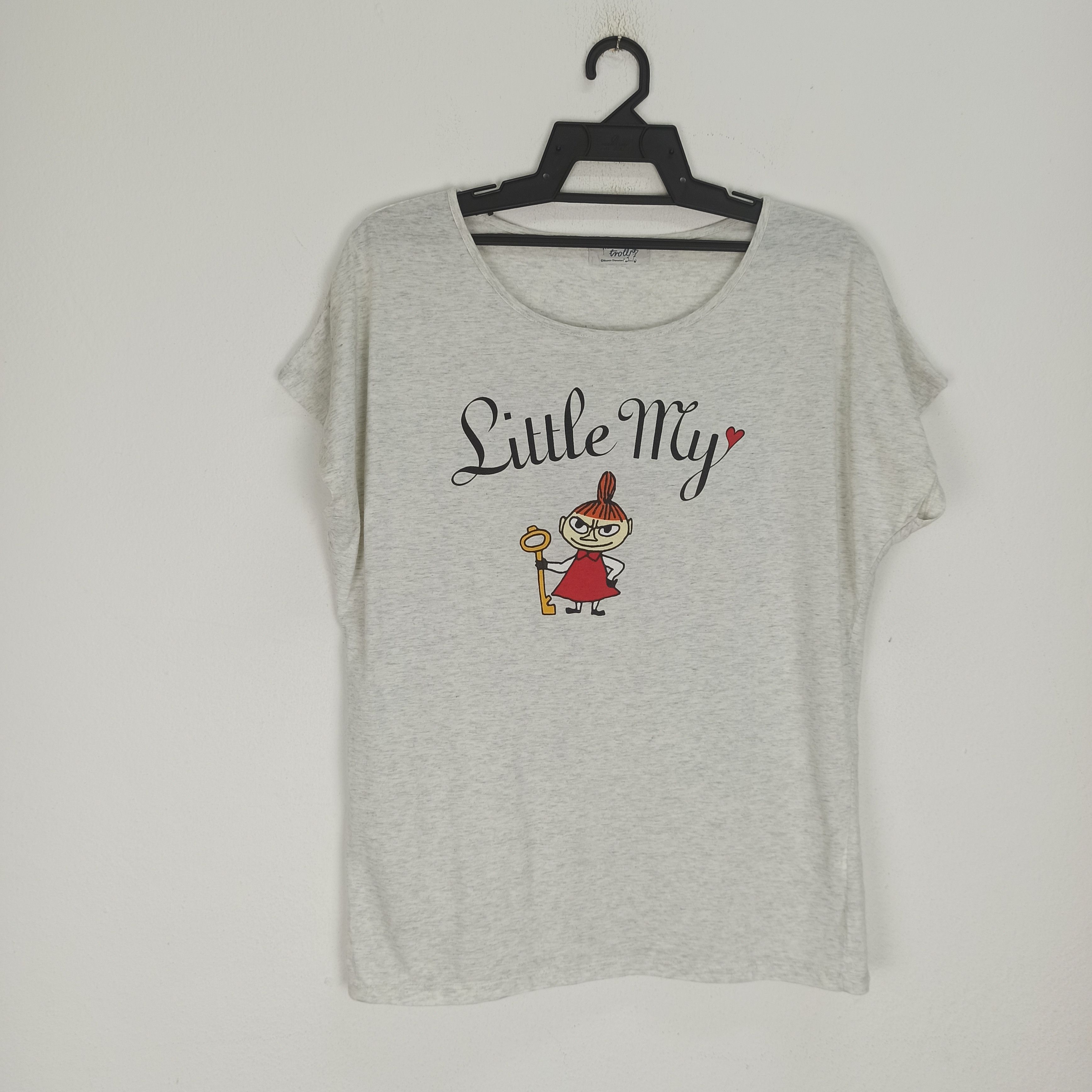 Anime Vintage Character Moomin T-shirt for Ladies Size ONE SIZE - 1 Thumbnail