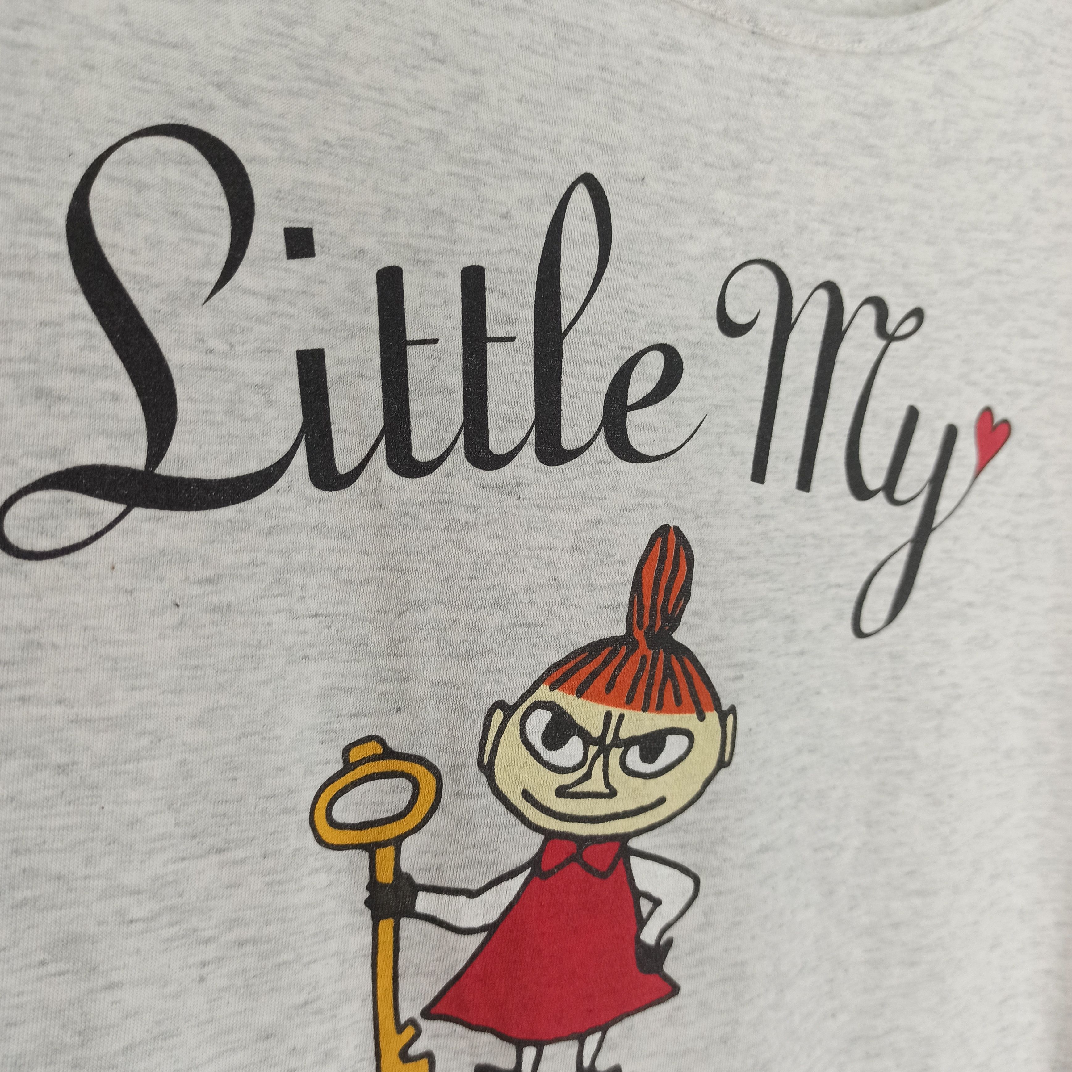 Anime Vintage Character Moomin T-shirt for Ladies Size ONE SIZE - 3 Thumbnail