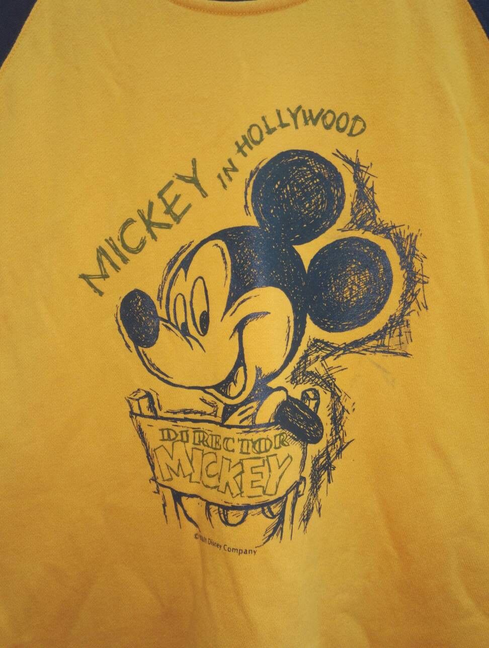 Disney Vintage Sweatshirt Mickey in Hollywood (ss240) Size US L / EU 52-54 / 3 - 2 Thumbnail