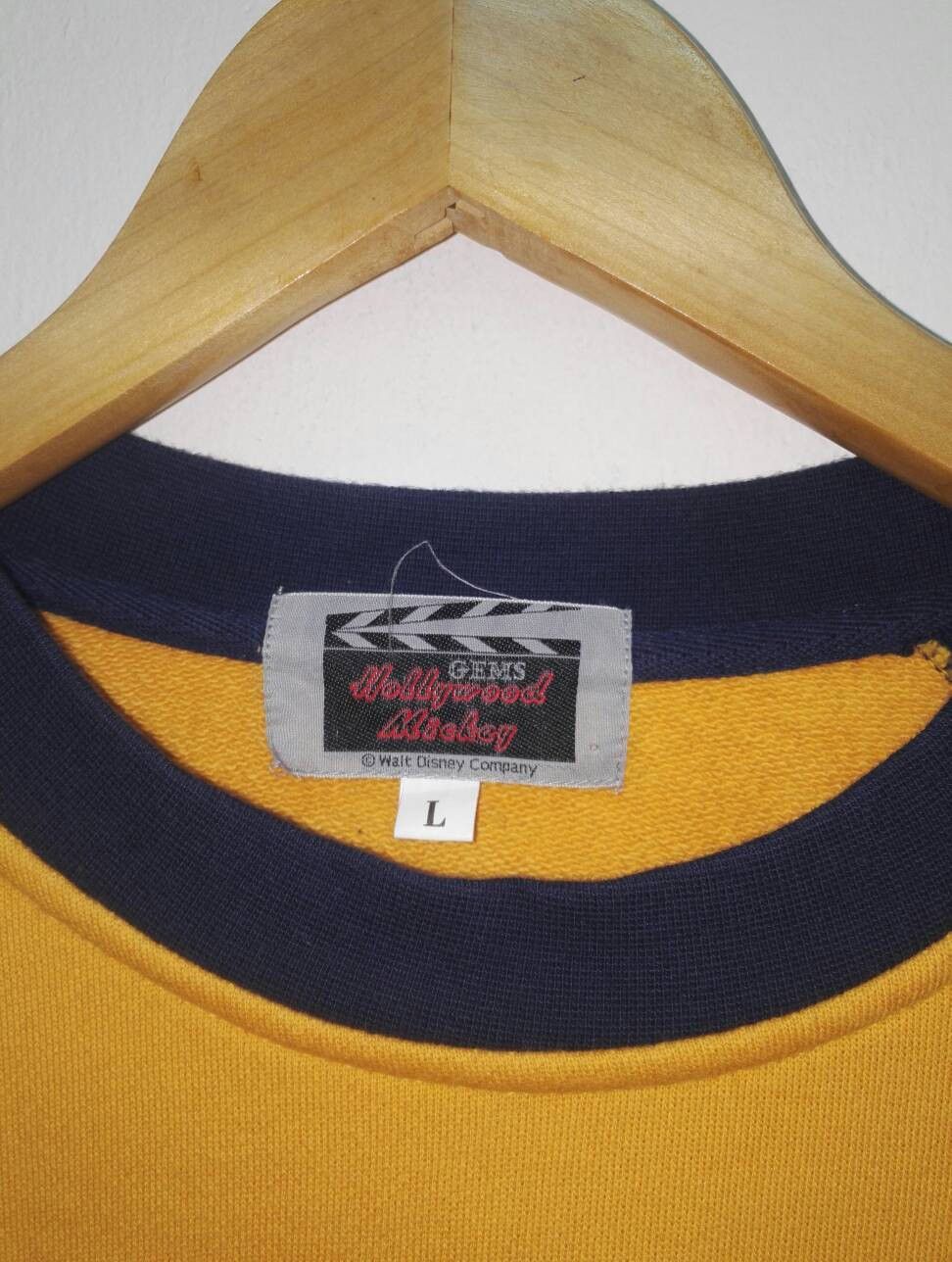 Disney Vintage Sweatshirt Mickey in Hollywood (ss240) Size US L / EU 52-54 / 3 - 4 Thumbnail