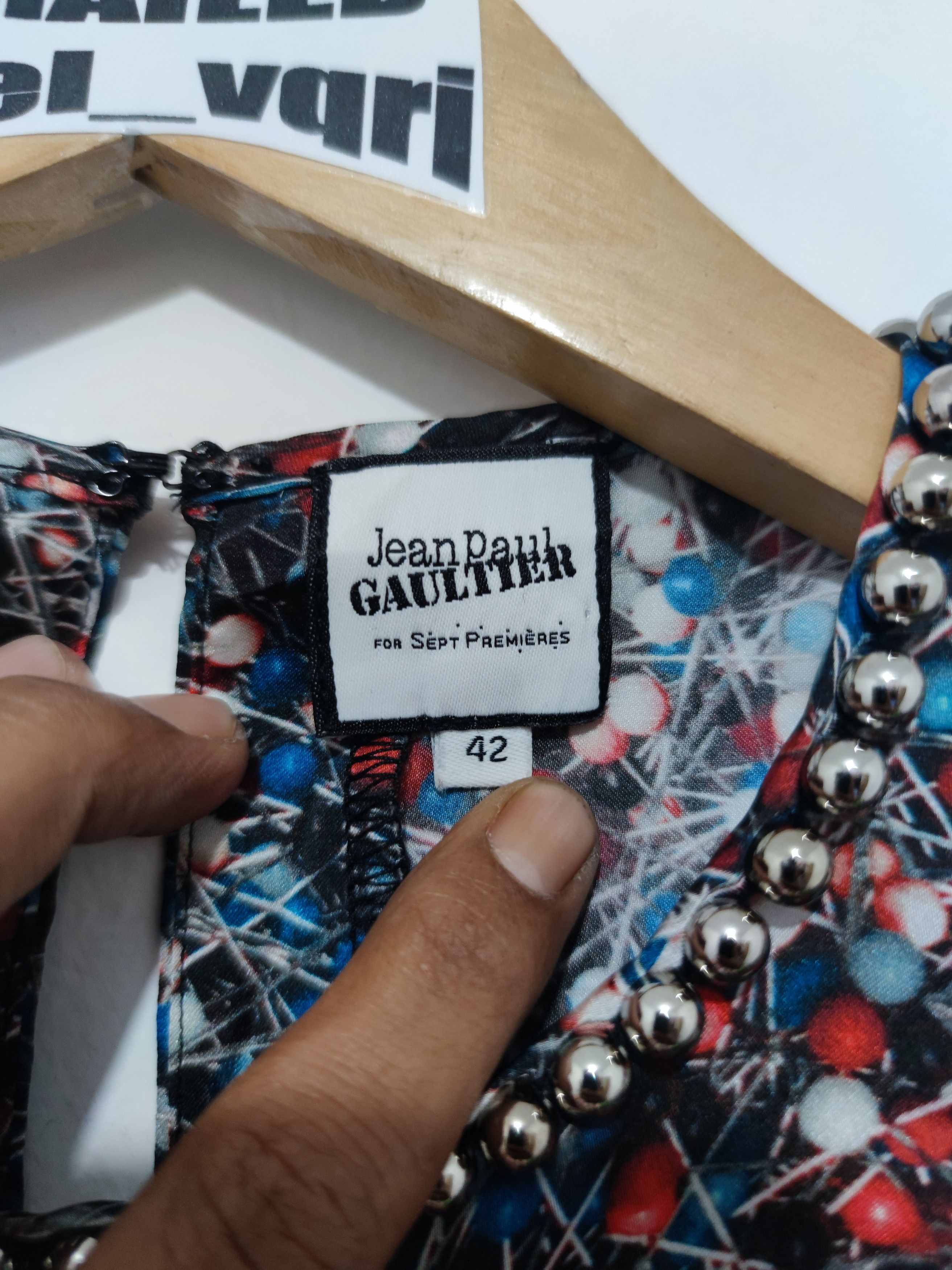 Jean Paul Gaultier JPG Mesh Painter Needle Group For Sept Premieres Size US S / EU 44-46 / 1 - 8 Thumbnail