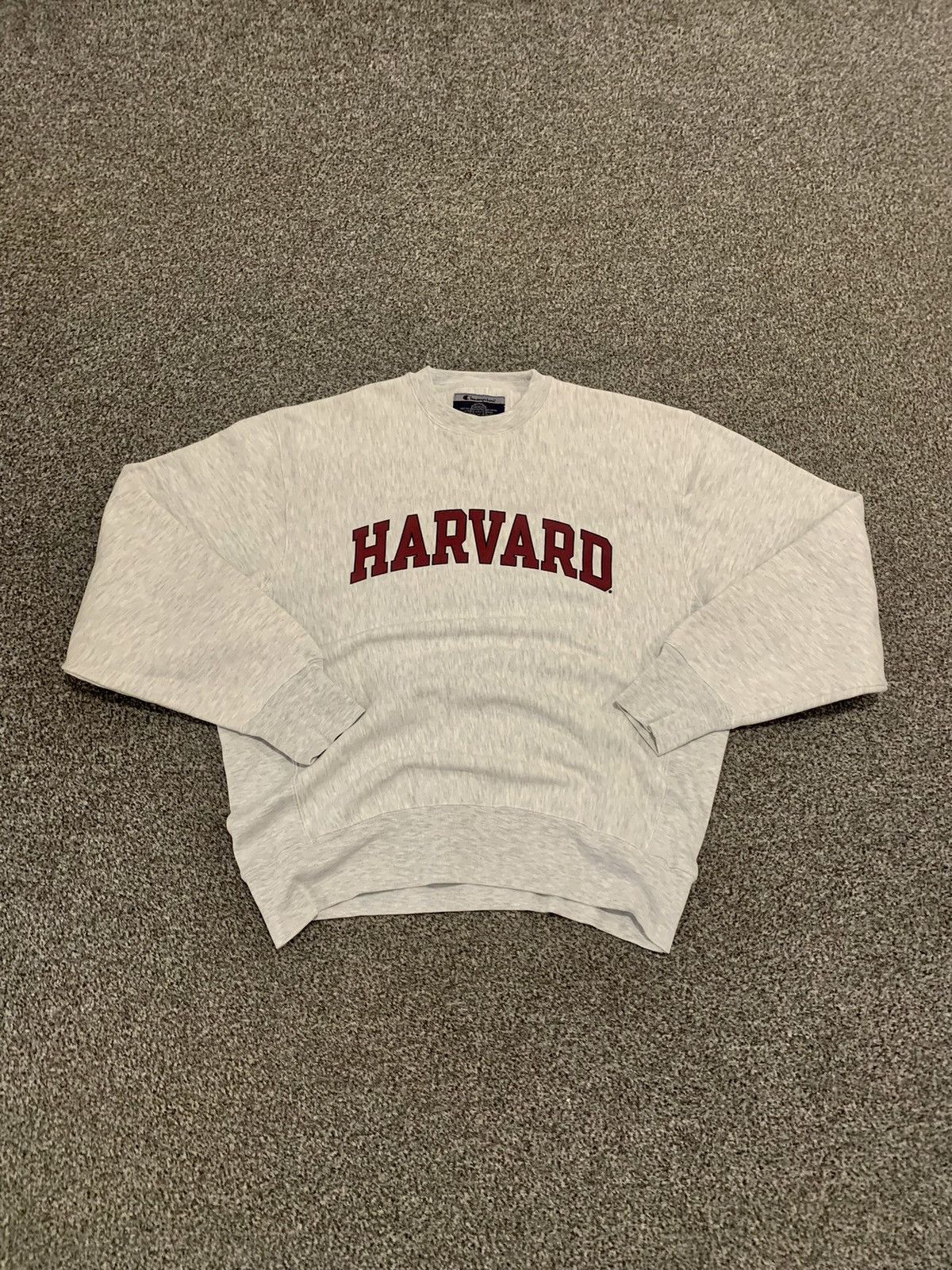 Champion Vintage 90’s Champion Harvard University Crewneck Size US L / EU 52-54 / 3 - 1 Thumbnail
