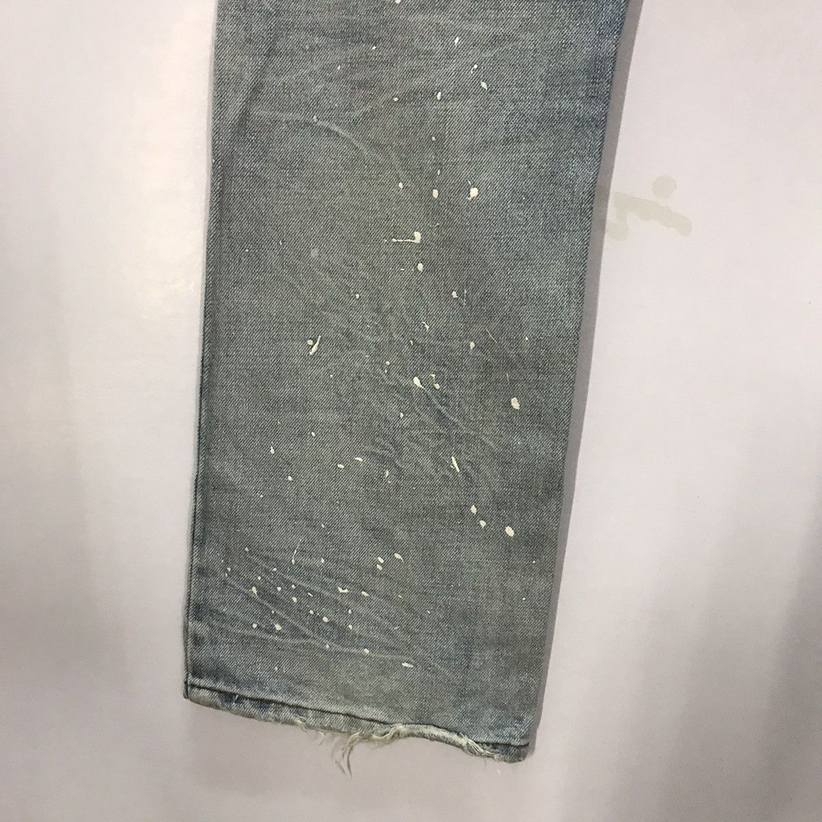 Other FLARED🔥JAPANERS DISTRESSED PATCHWORK DENIM PANTS Size US 30 / EU 46 - 7 Thumbnail