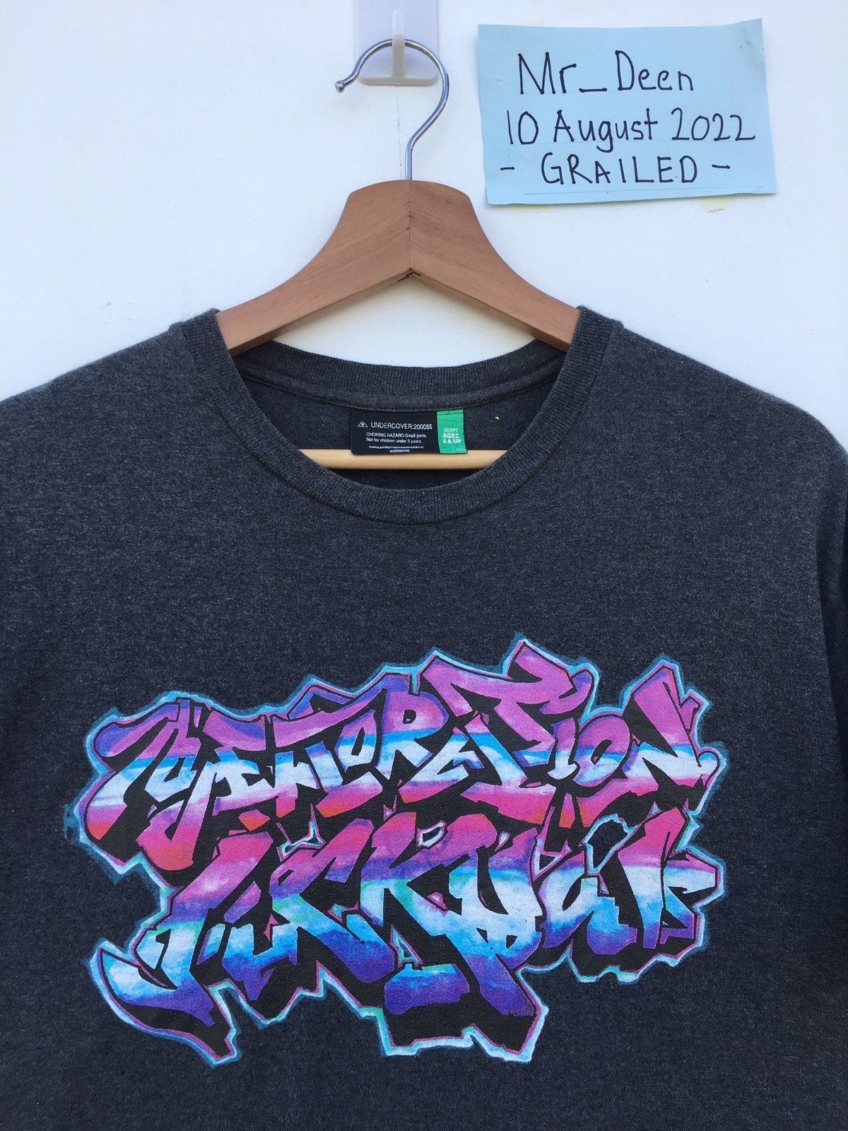 Undercover Rare Undercover 2000SS Generation Fuck You Tshirt Size US M / EU 48-50 / 2 - 7 Thumbnail