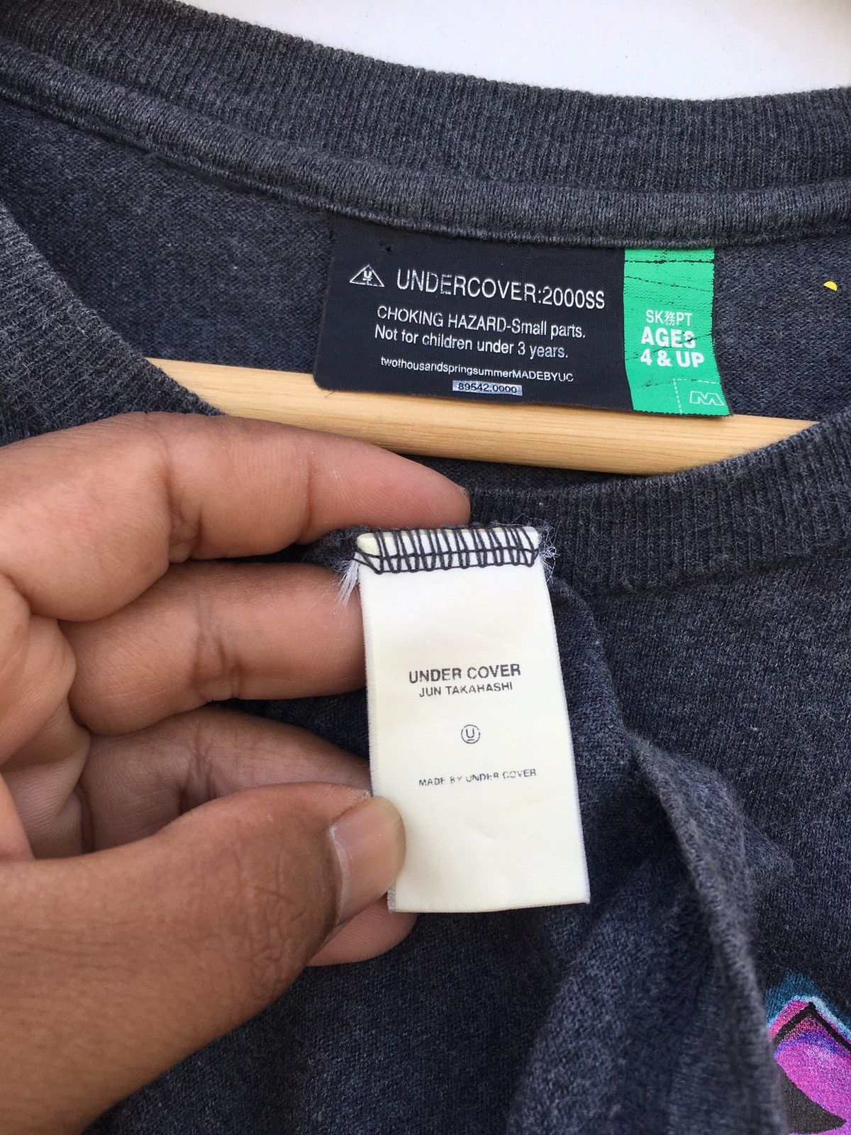 Undercover Rare Undercover 2000SS Generation Fuck You Tshirt Size US M / EU 48-50 / 2 - 13 Thumbnail