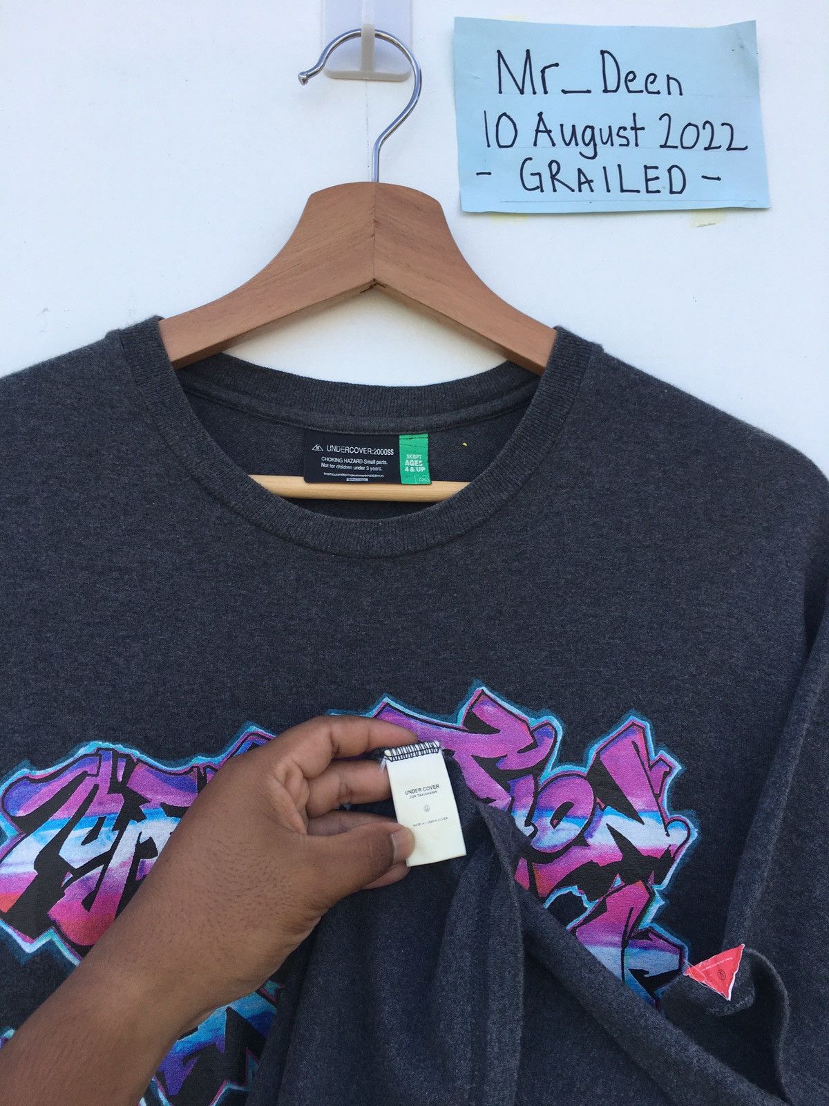Undercover Rare Undercover 2000SS Generation Fuck You Tshirt Size US M / EU 48-50 / 2 - 12 Thumbnail