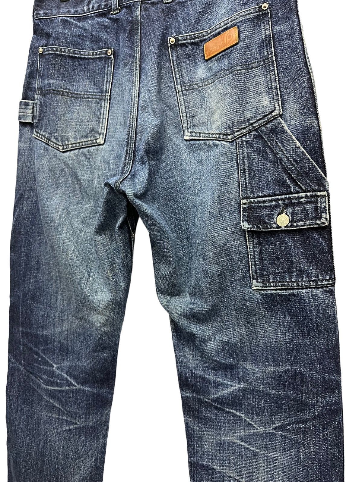 Uniform Studios SICK🔥BA-TSU STUDIO Carpenter Double Knee Thrashed Leg Baggy Size US 32 / EU 48 - 13 Thumbnail