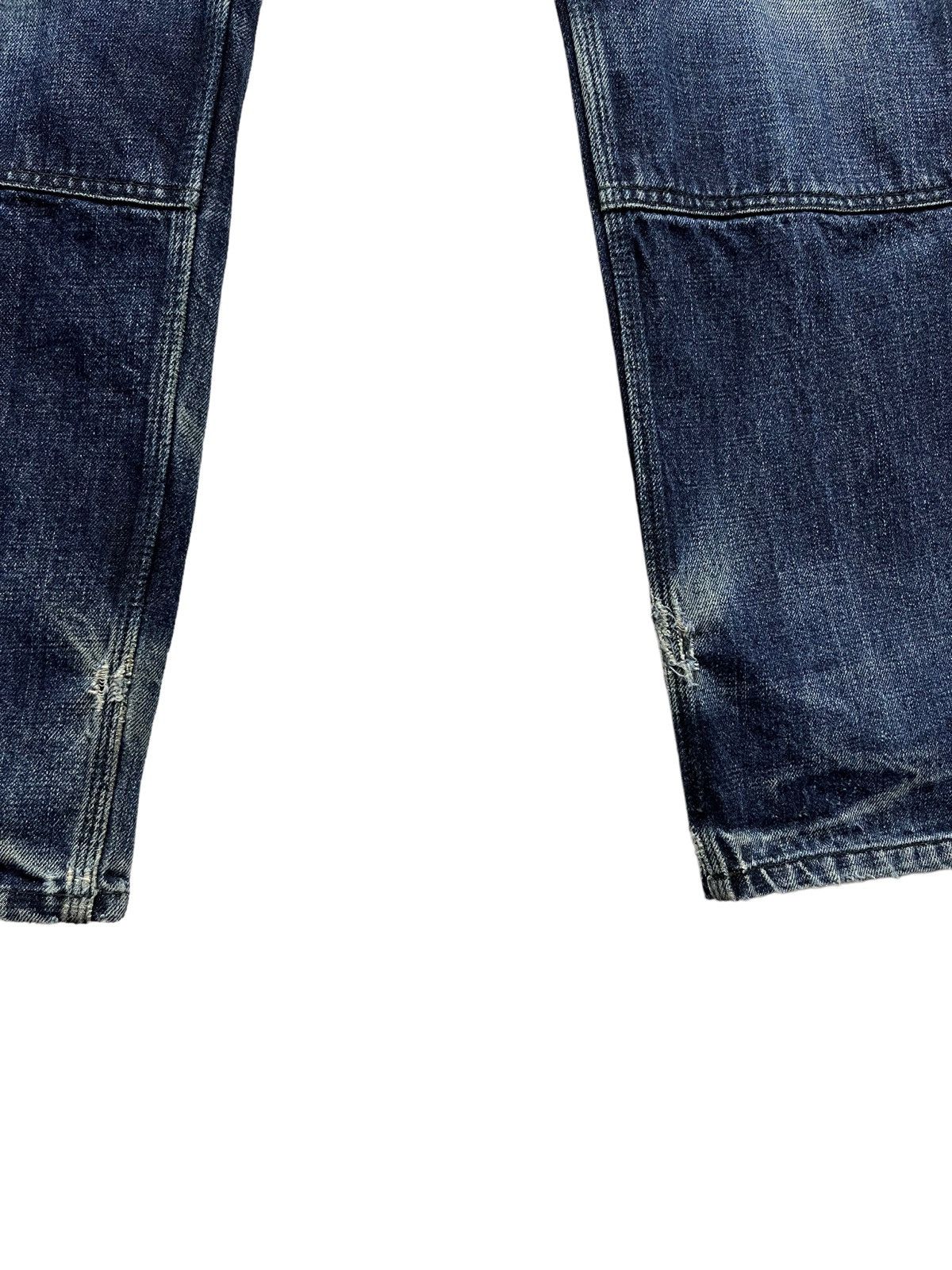 Uniform Studios SICK🔥BA-TSU STUDIO Carpenter Double Knee Thrashed Leg Baggy Size US 32 / EU 48 - 12 Thumbnail