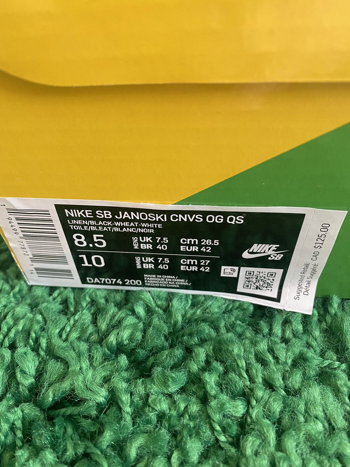 Nike Nike SB Janoski Canvas OG Size US 8.5 / EU 41-42 - 7 Thumbnail