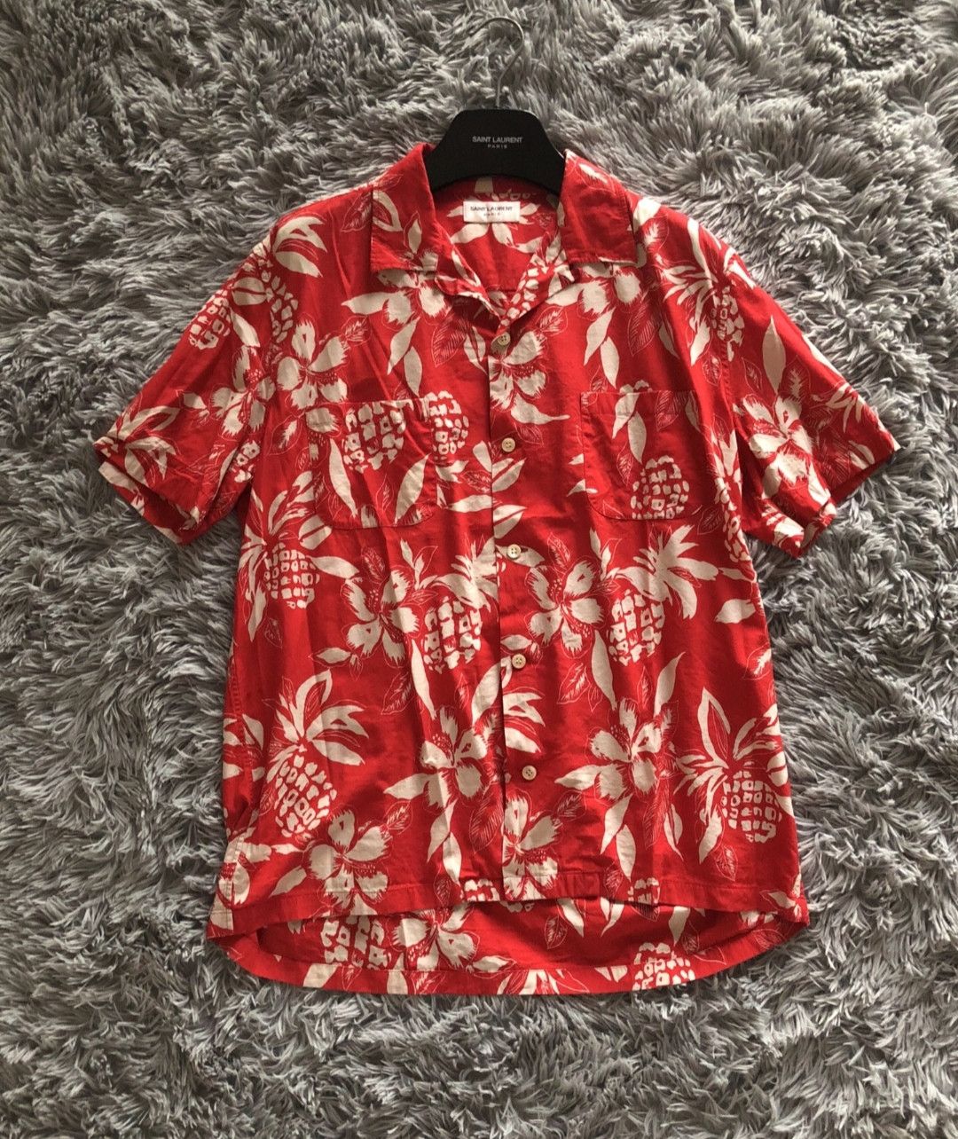 Saint Laurent Paris Saint Laurent Hawaiian Shirt Size US M / EU 48-50 / 2 - 1 Thumbnail
