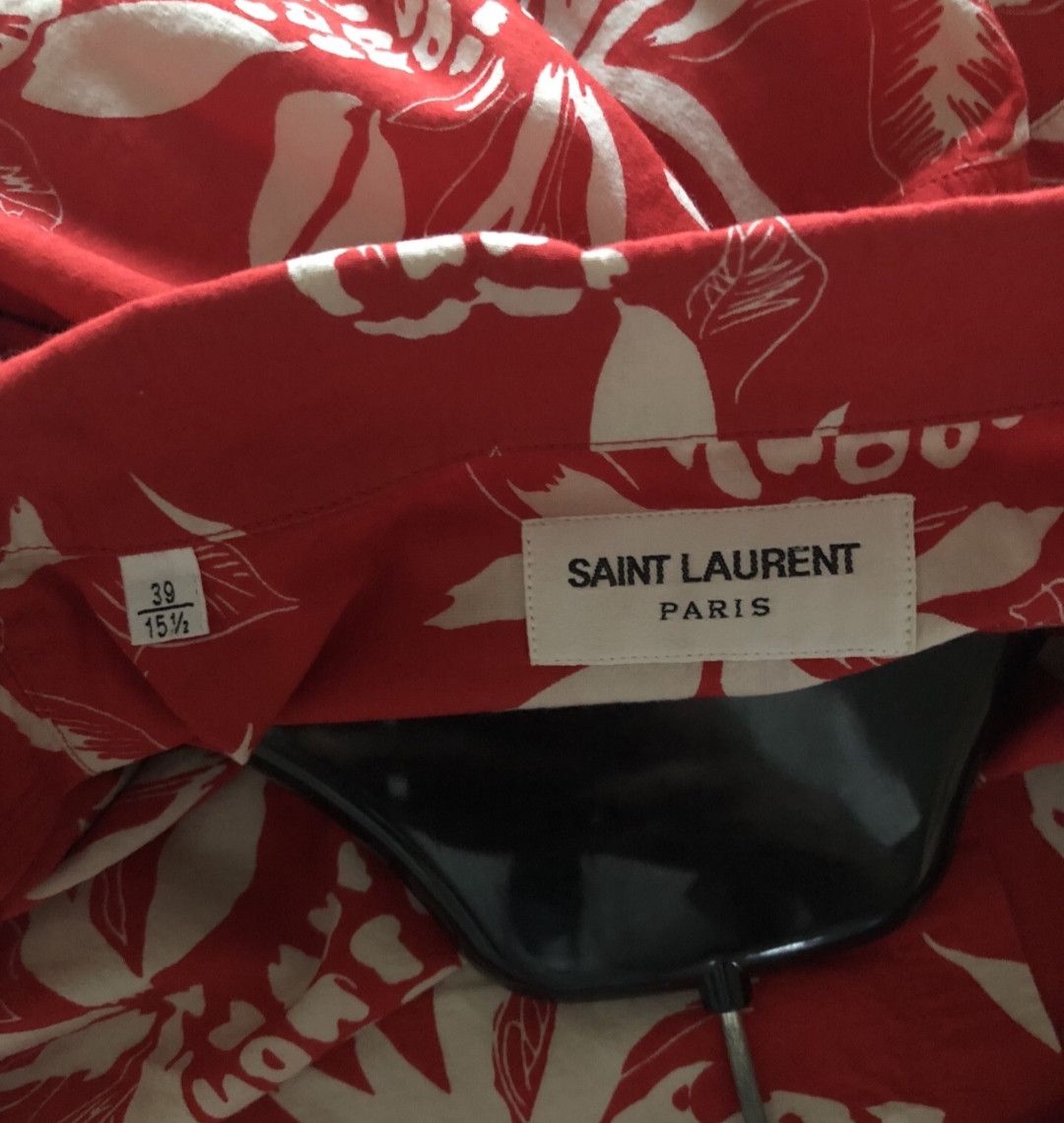 Saint Laurent Paris Saint Laurent Hawaiian Shirt Size US M / EU 48-50 / 2 - 2 Thumbnail