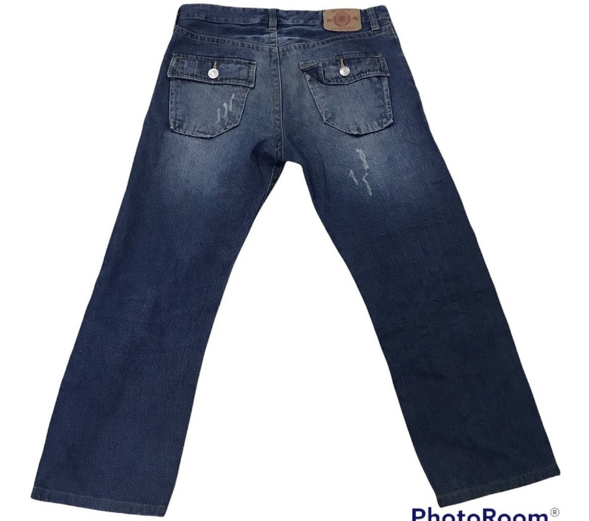 Japanese Brand Japanese Brand Koi Fish Big Logo Design Denim Size US 34 / EU 50 - 2 Thumbnail
