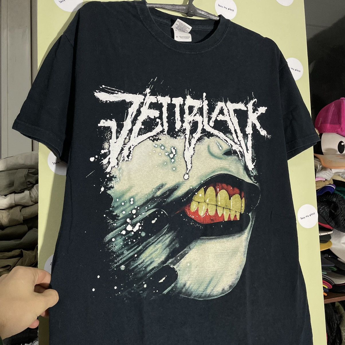Vintage Vintage Y2K Graphic Tee Horror Skull Goth Streetwear Black M Size US M / EU 48-50 / 2 - 6 Thumbnail