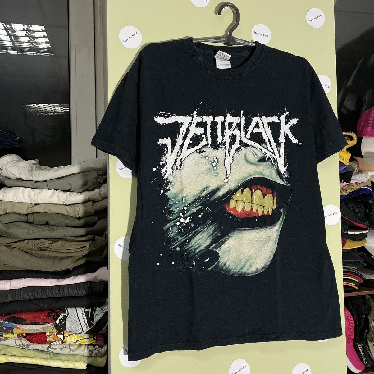 Vintage Vintage Y2K Graphic Tee Horror Skull Goth Streetwear Black M Size US M / EU 48-50 / 2 - 3 Thumbnail