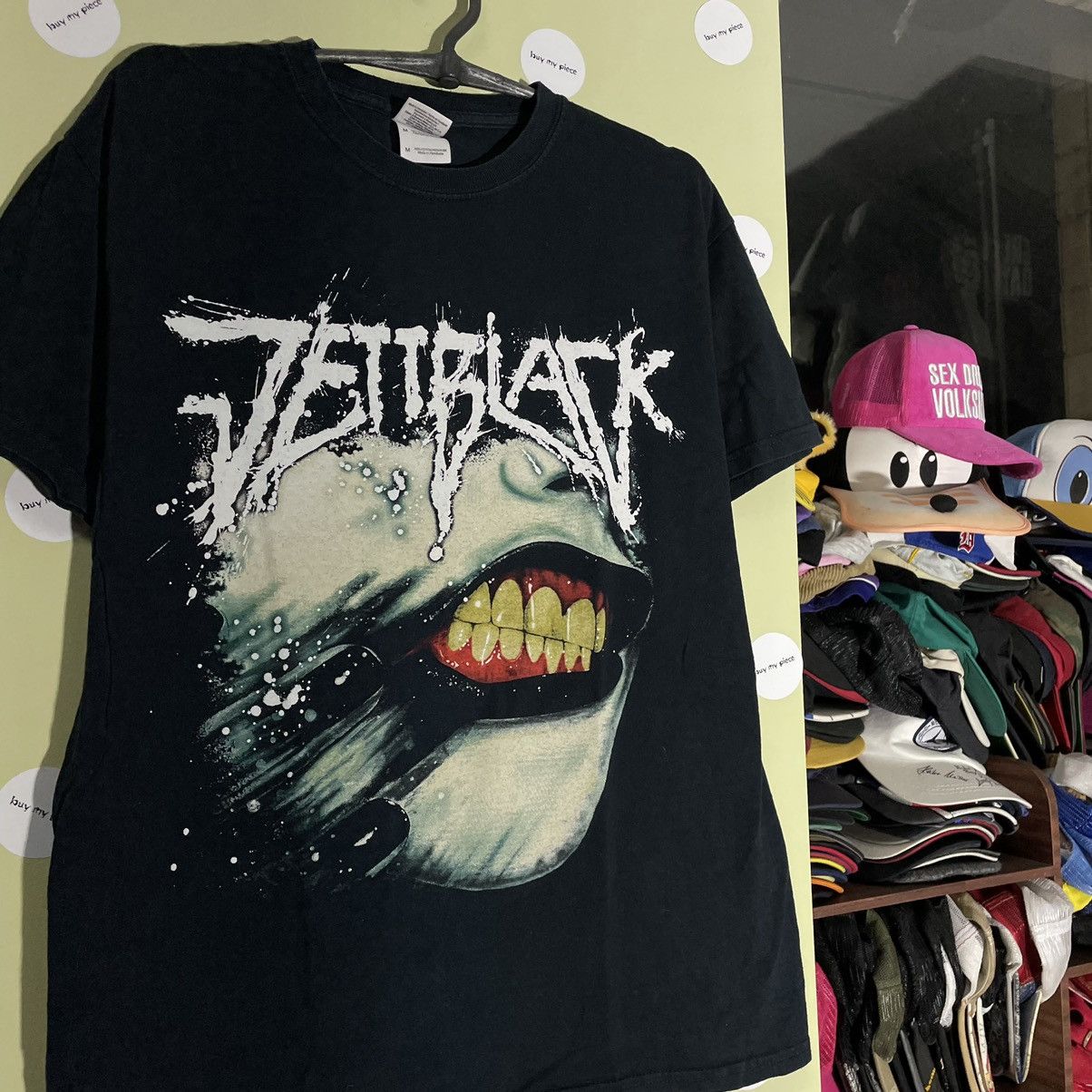 Vintage Vintage Y2K Graphic Tee Horror Skull Goth Streetwear Black M Size US M / EU 48-50 / 2 - 5 Thumbnail