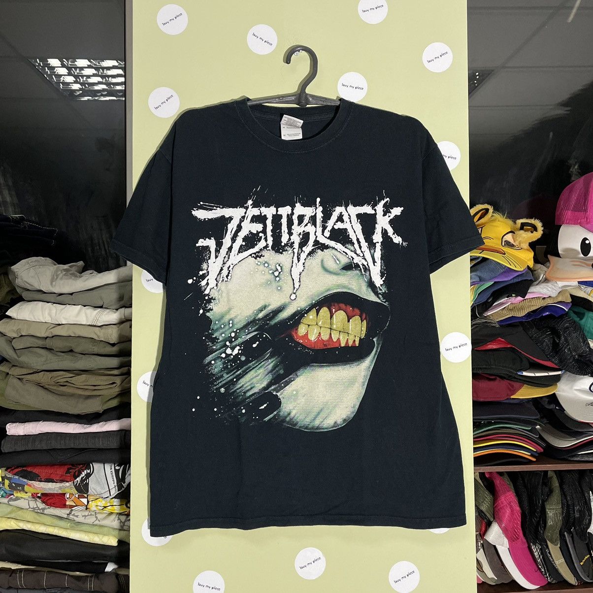 Vintage Vintage Y2K Graphic Tee Horror Skull Goth Streetwear Black M Size US M / EU 48-50 / 2 - 1 Thumbnail
