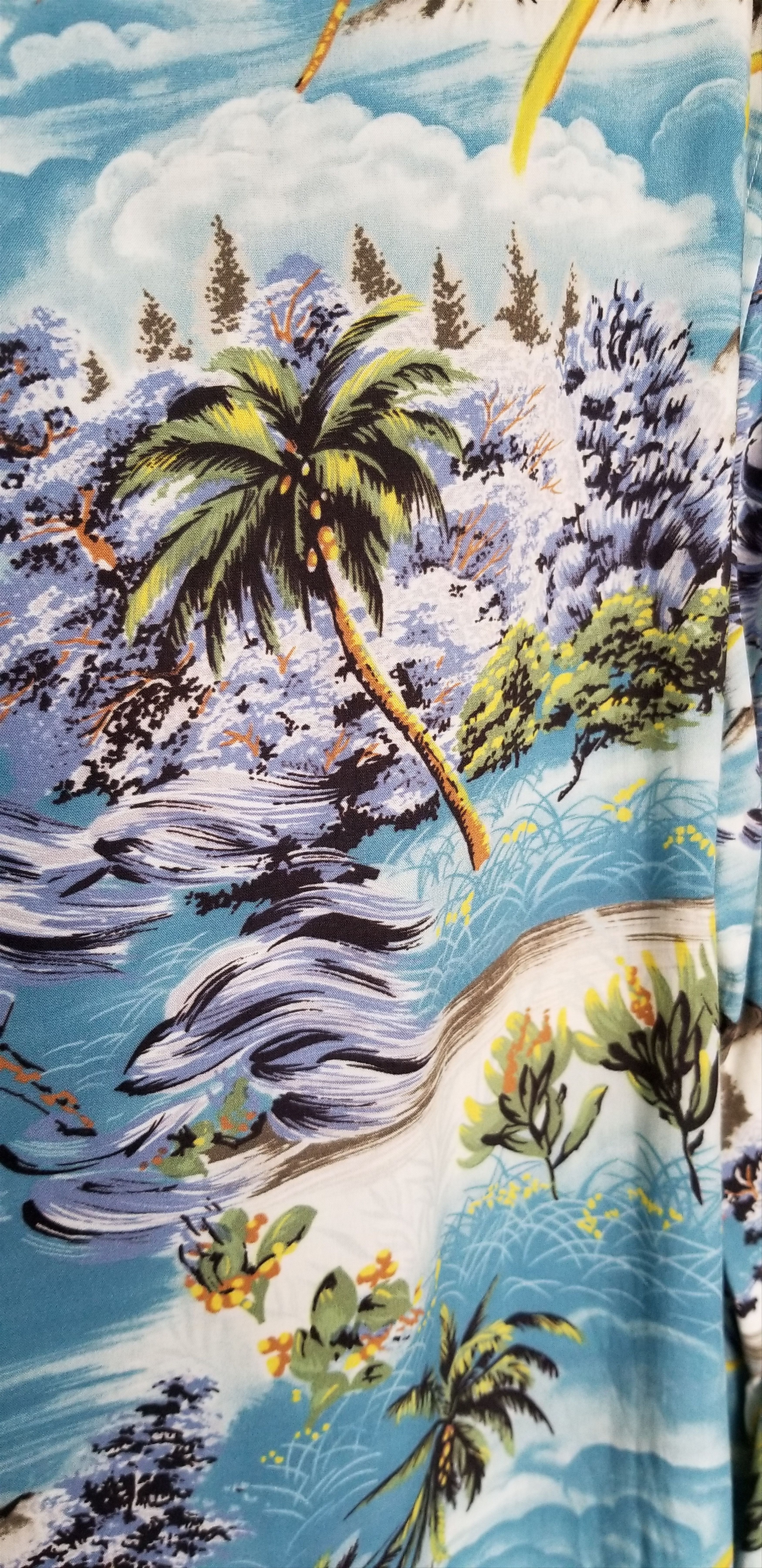 Saint Laurent Paris SS16 Saint Laurent Paris Hawaiian Shirt Size US L / EU 52-54 / 3 - 3 Thumbnail