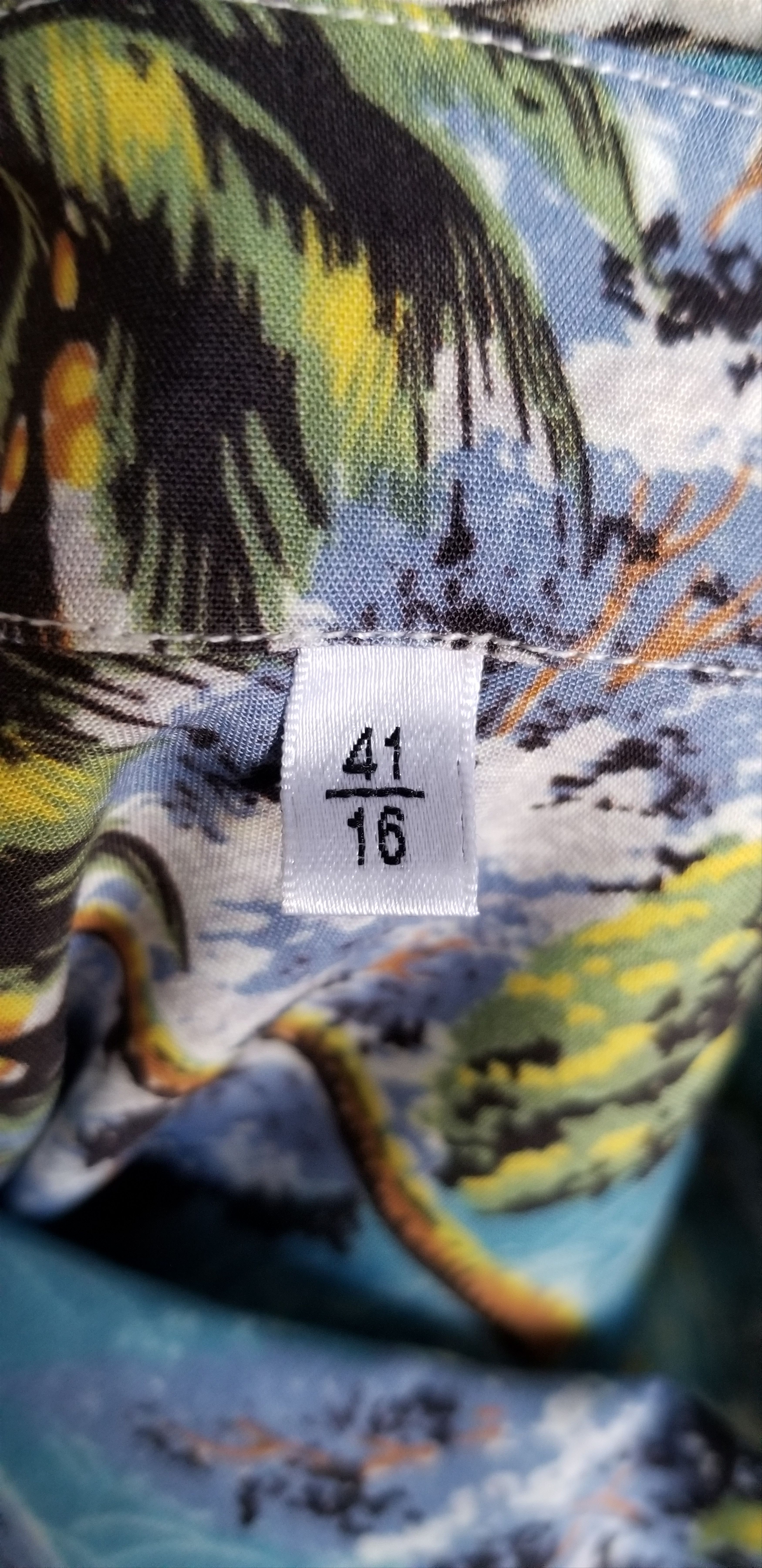 Saint Laurent Paris SS16 Saint Laurent Paris Hawaiian Shirt Size US L / EU 52-54 / 3 - 4 Thumbnail