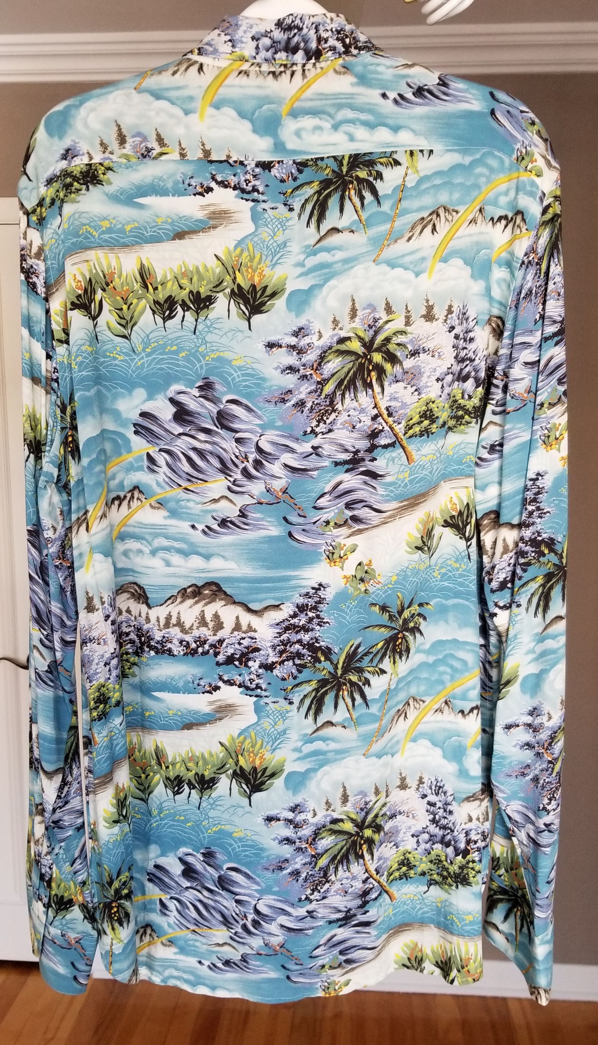 Saint Laurent Paris SS16 Saint Laurent Paris Hawaiian Shirt Size US L / EU 52-54 / 3 - 2 Thumbnail