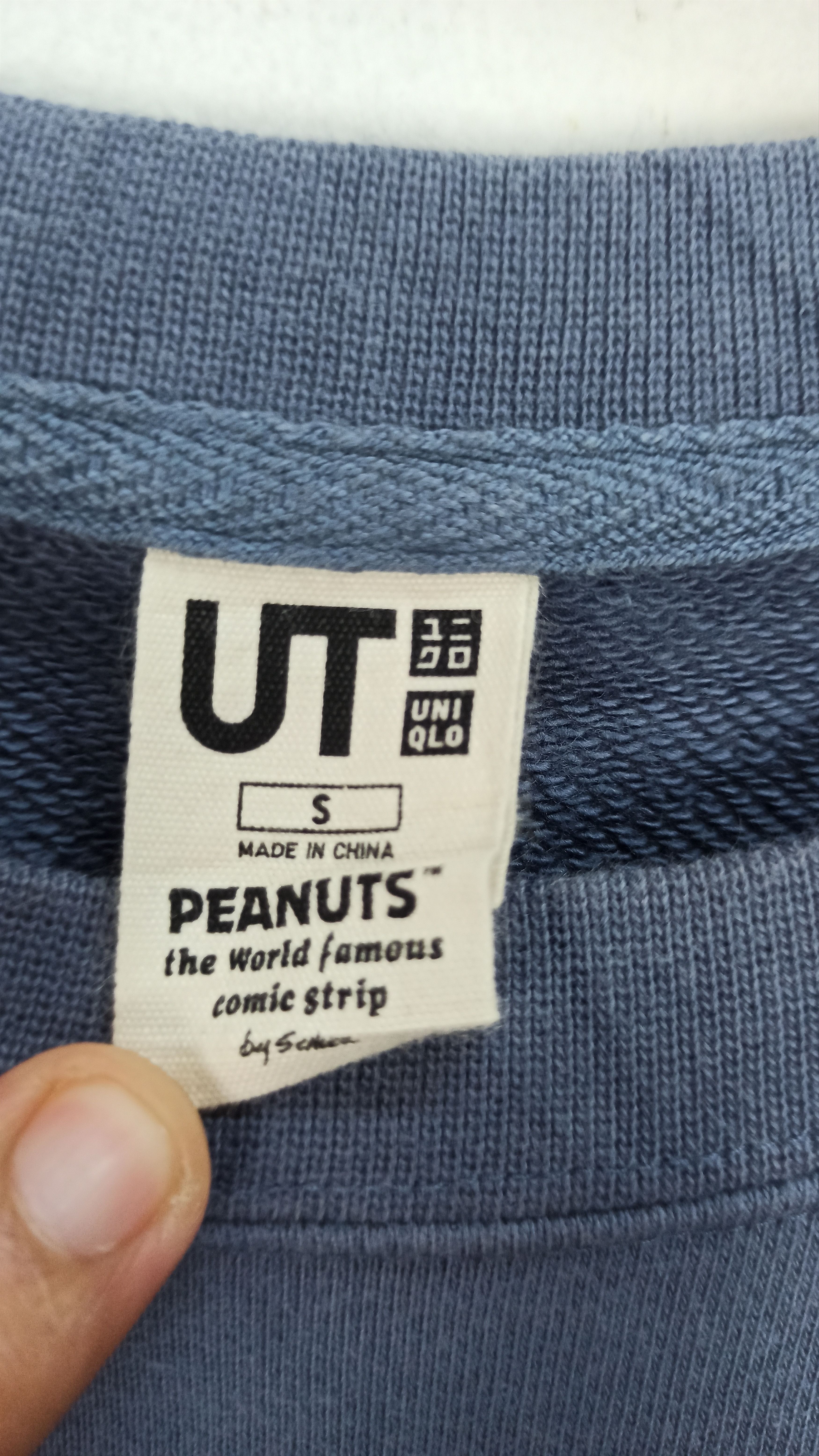 Kaws × Peanuts × Uniqlo Uniqlo Peanuts Snoopy Crewneck Sweatshirt Size US S / EU 44-46 / 1 - 3 Thumbnail