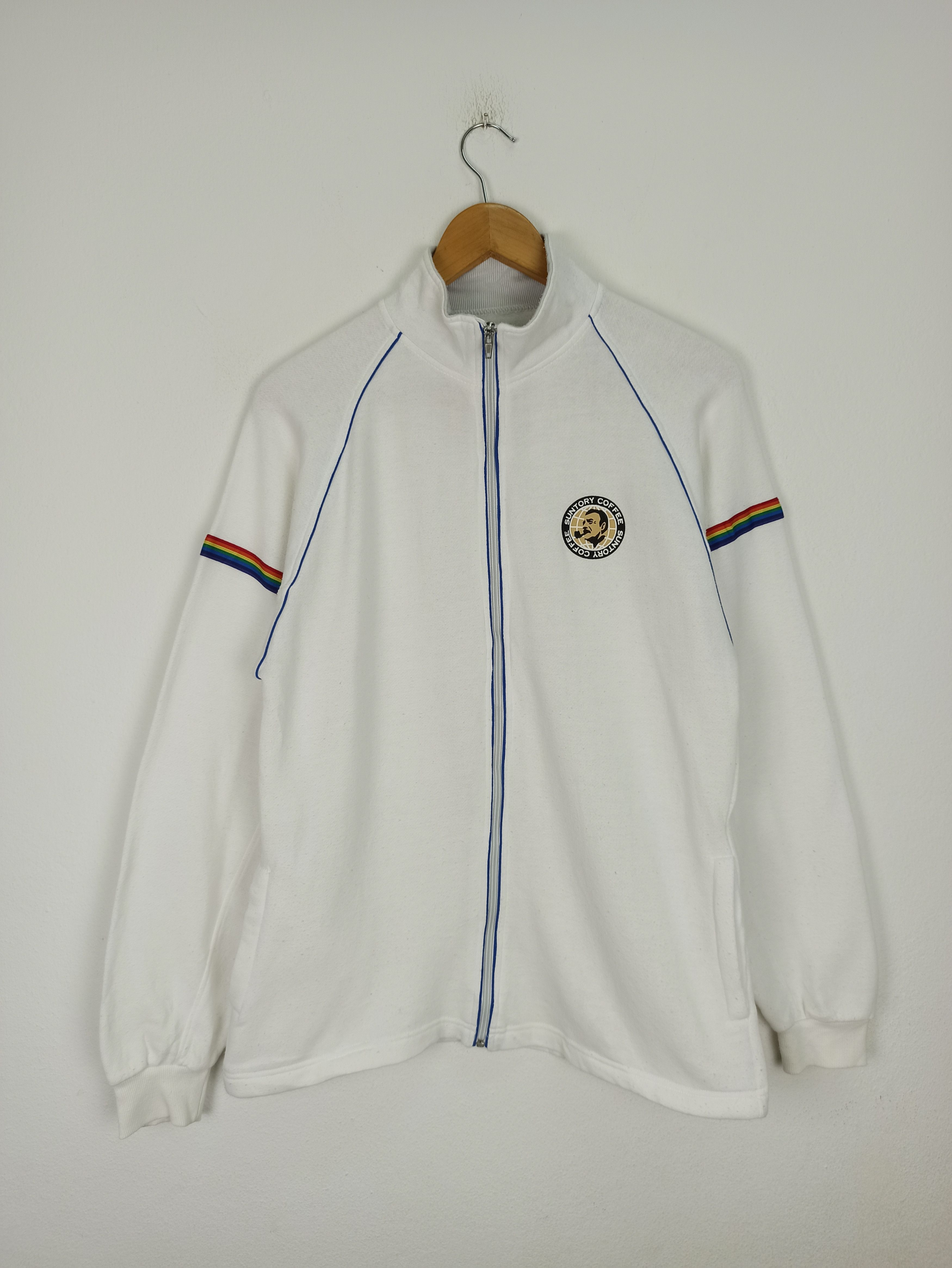 Japanese Brand SUNTORY COFFEE BOSS Jumper Sweater (c42) Size US M / EU 48-50 / 2 - 1 Thumbnail