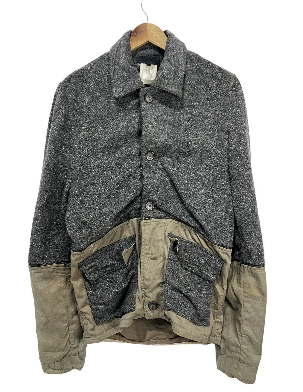 Dolce & Gabbana × Vintage Rare Dolce & Gabbana Hand MadeJacket Size US L / EU 52-54 / 3 - 1 Thumbnail