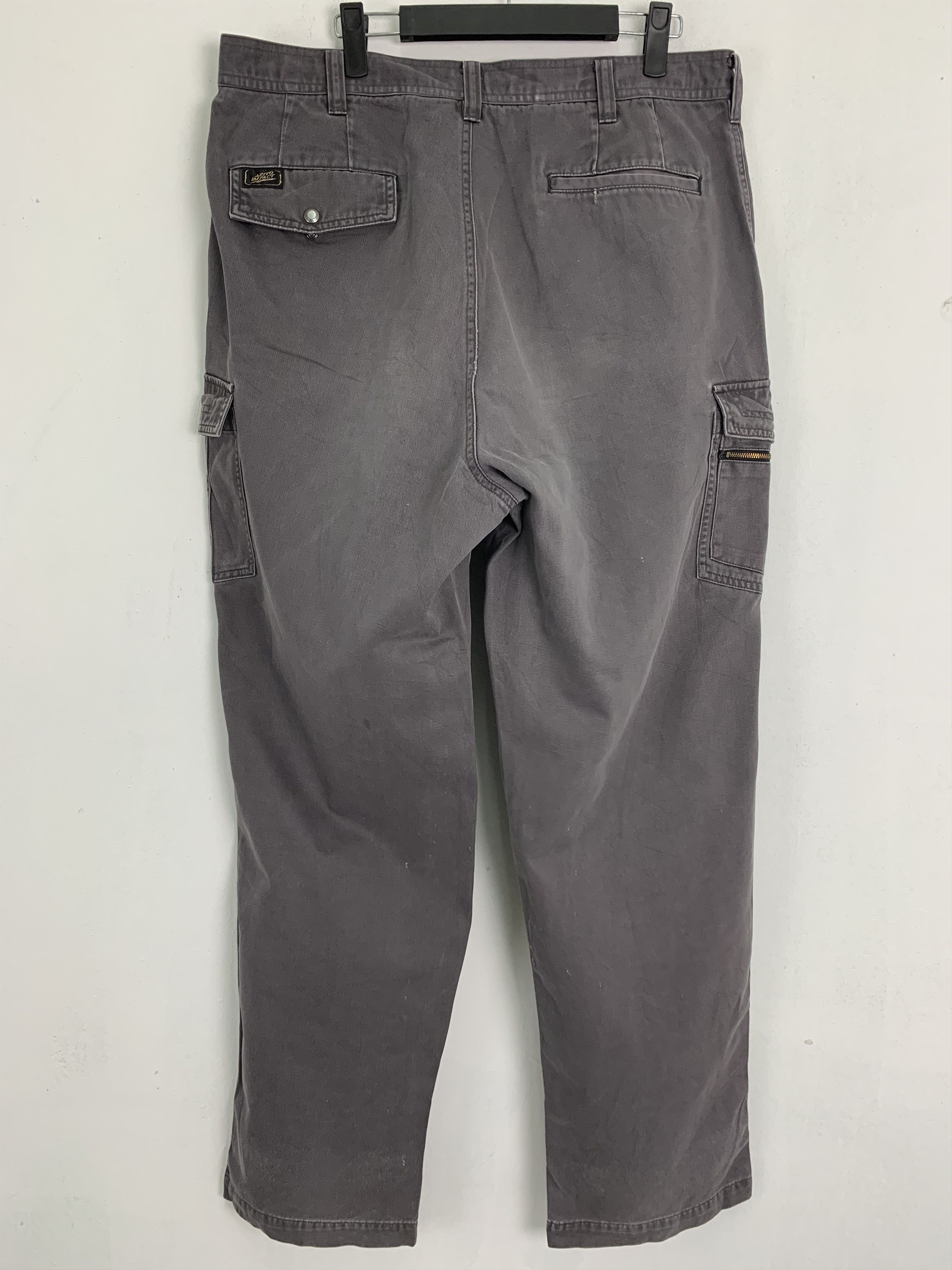 Japanese Brand Cargo Pants Azito Impact Multipocket Streetwear Style Pants Size US 32 / EU 48 - 11 Thumbnail