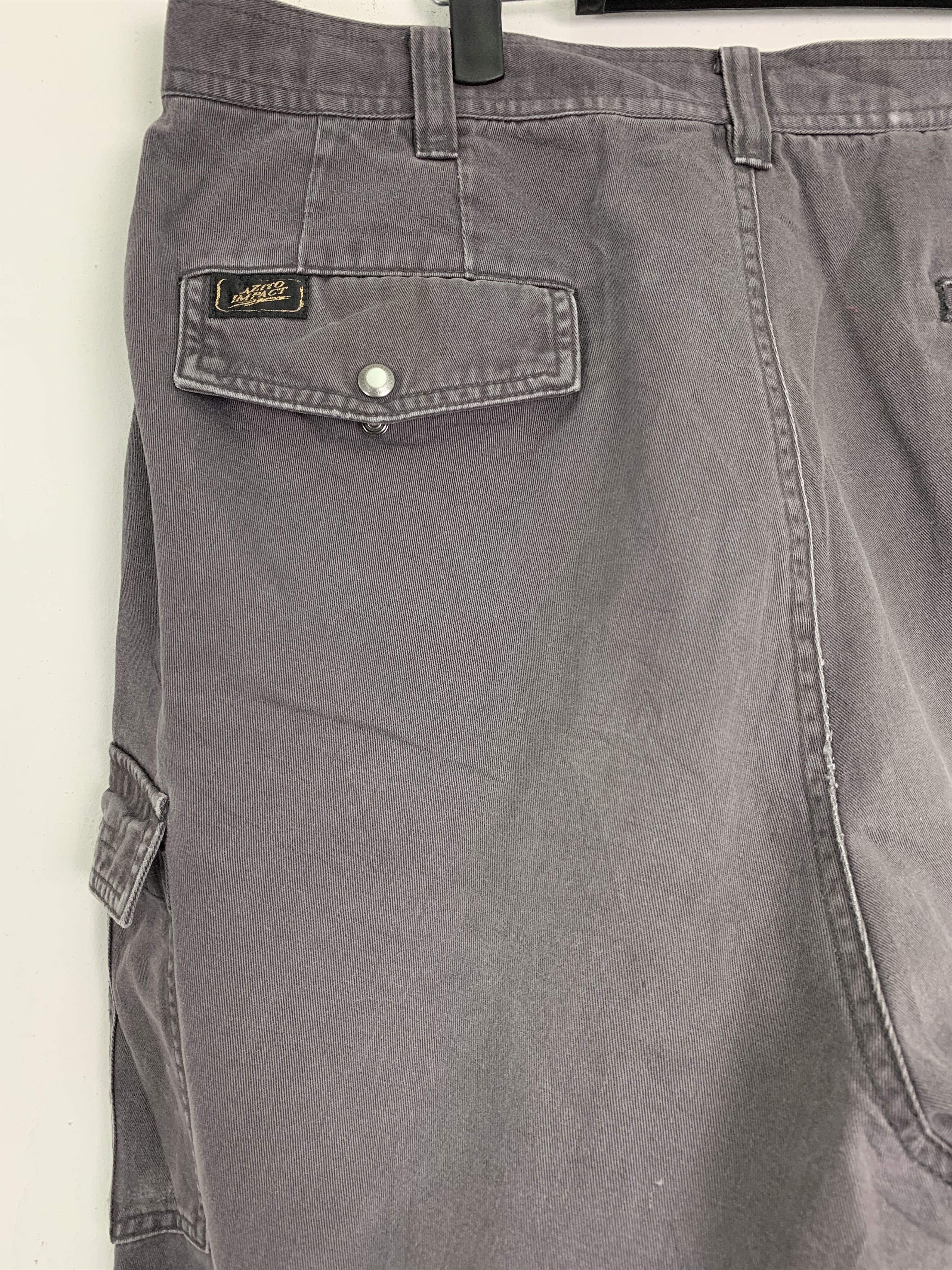 Japanese Brand Cargo Pants Azito Impact Multipocket Streetwear Style Pants Size US 32 / EU 48 - 12 Thumbnail