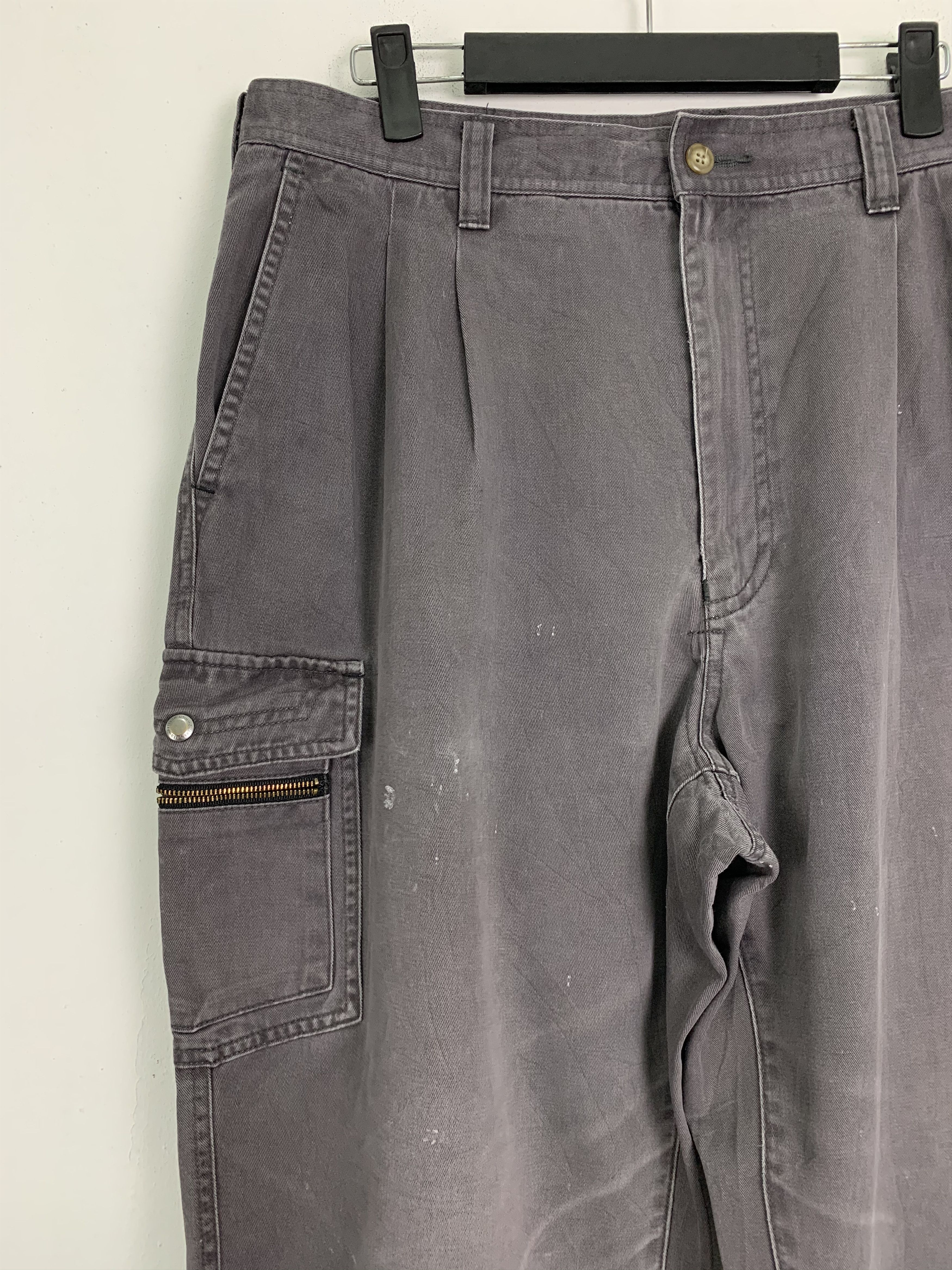 Japanese Brand Cargo Pants Azito Impact Multipocket Streetwear Style Pants Size US 32 / EU 48 - 2 Thumbnail