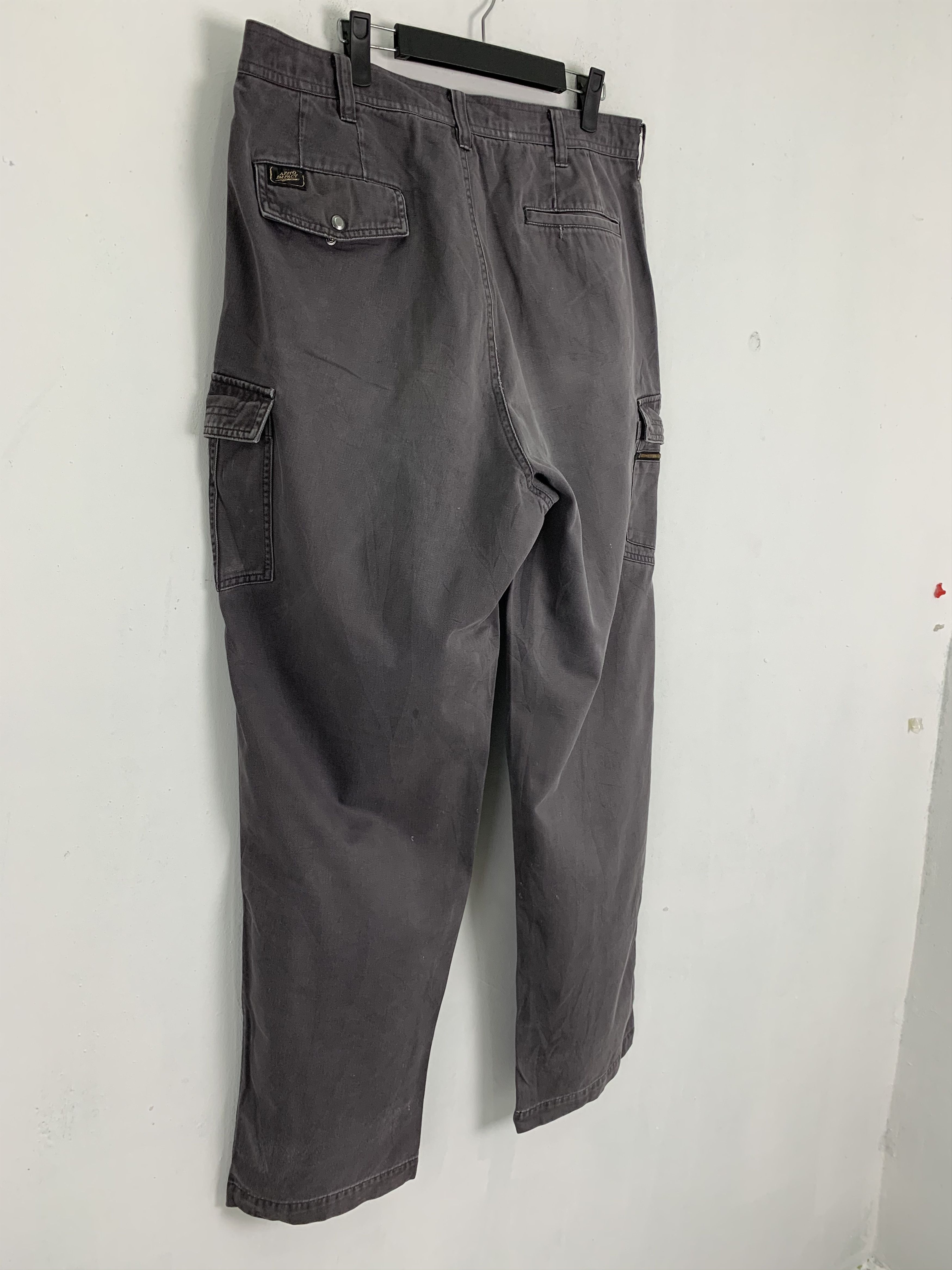 Japanese Brand Cargo Pants Azito Impact Multipocket Streetwear Style Pants Size US 32 / EU 48 - 14 Thumbnail