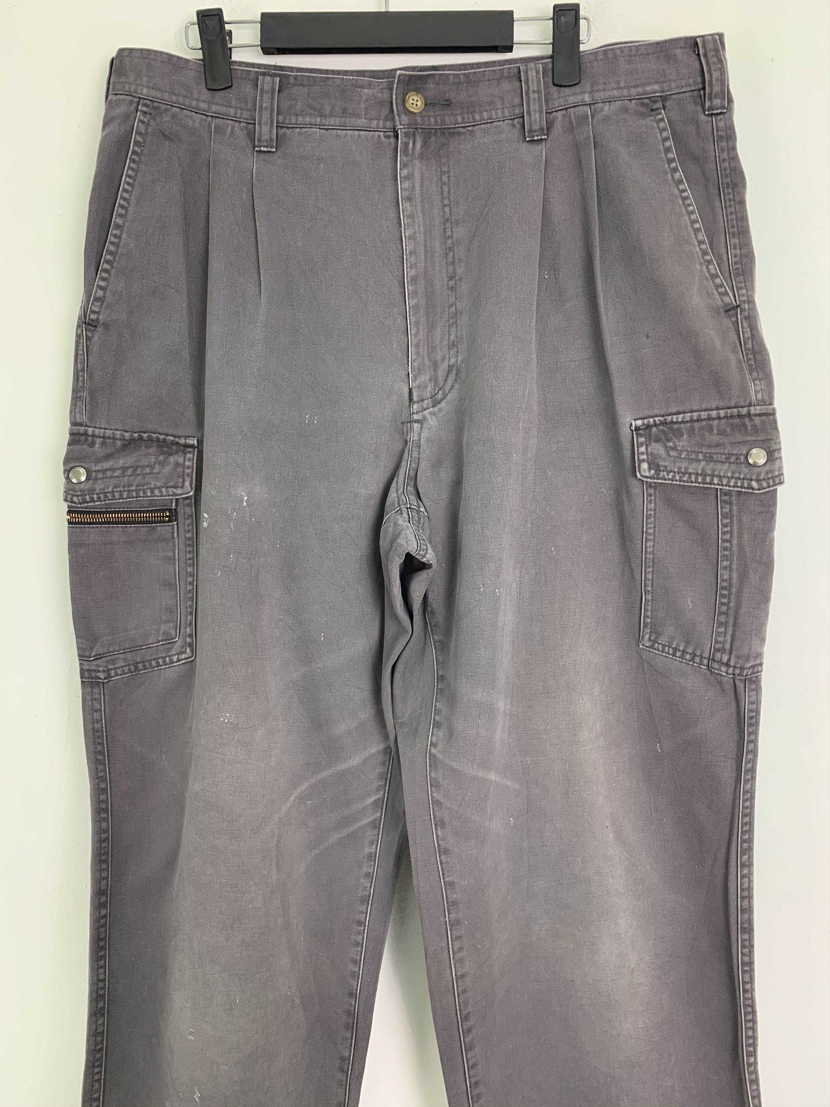 Japanese Brand Cargo Pants Azito Impact Multipocket Streetwear Style Pants Size US 32 / EU 48 - 3 Thumbnail