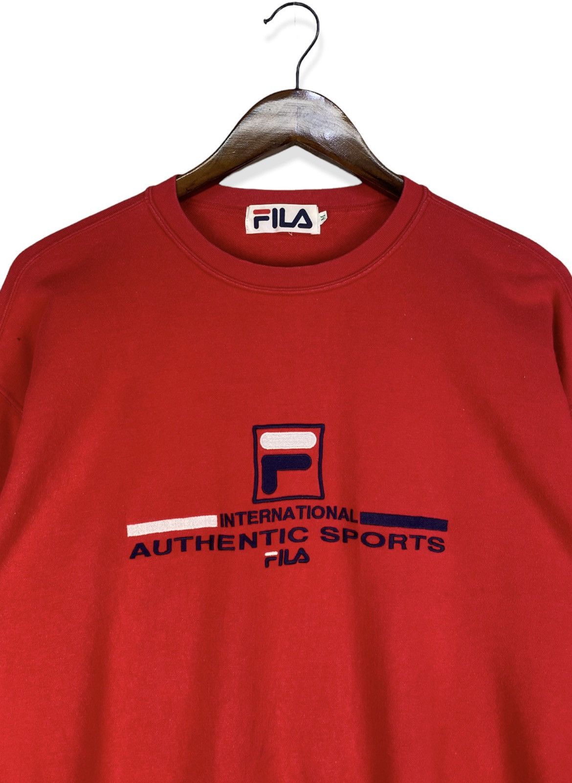 Fila Vintage Fila International Sweatshirt Size US M / EU 48-50 / 2 - 2 Thumbnail