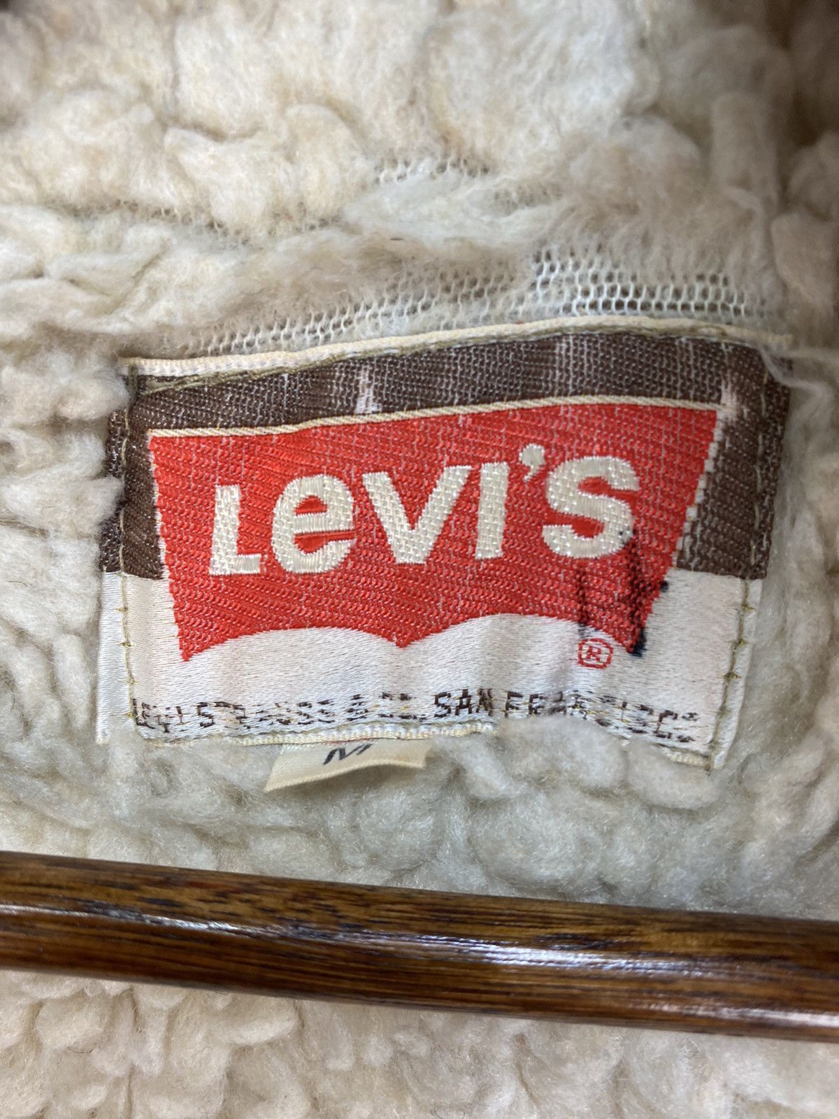 Levi's Vintage Clothing Vintage Levi’s Faux Fur Jacket Made in Usa Size US M / EU 48-50 / 2 - 7 Thumbnail