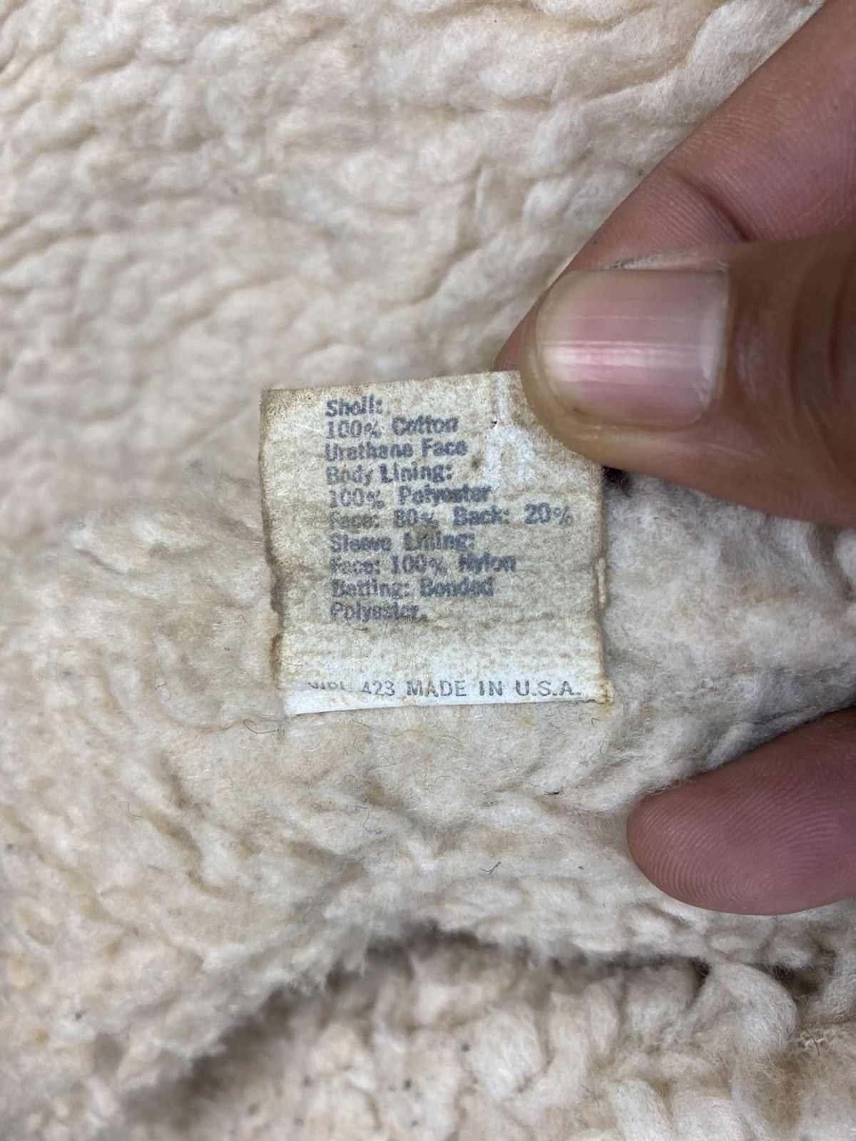 Levi's Vintage Clothing Vintage Levi’s Faux Fur Jacket Made in Usa Size US M / EU 48-50 / 2 - 9 Thumbnail