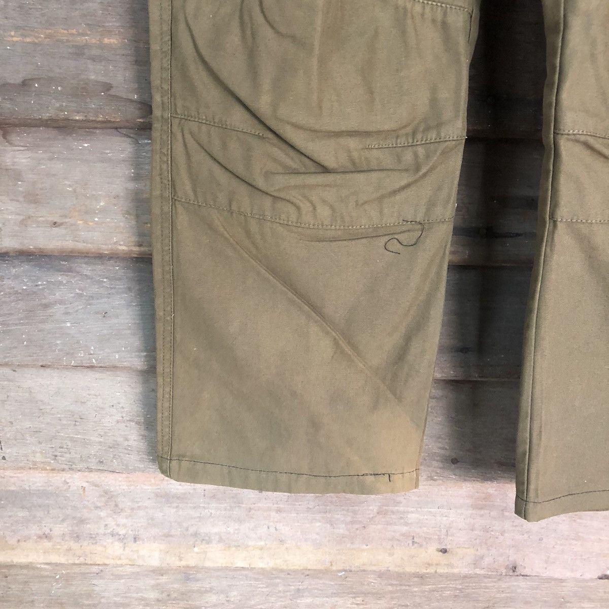 Japanese Brand Cargo Pants Rare Multipocket Japanese Branded Green #874 Size US 33 - 6 Thumbnail