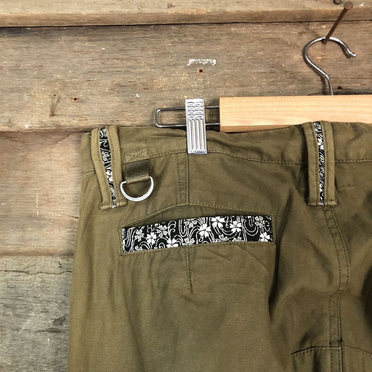 Japanese Brand Cargo Pants Rare Multipocket Japanese Branded Green #874 Size US 33 - 12 Thumbnail