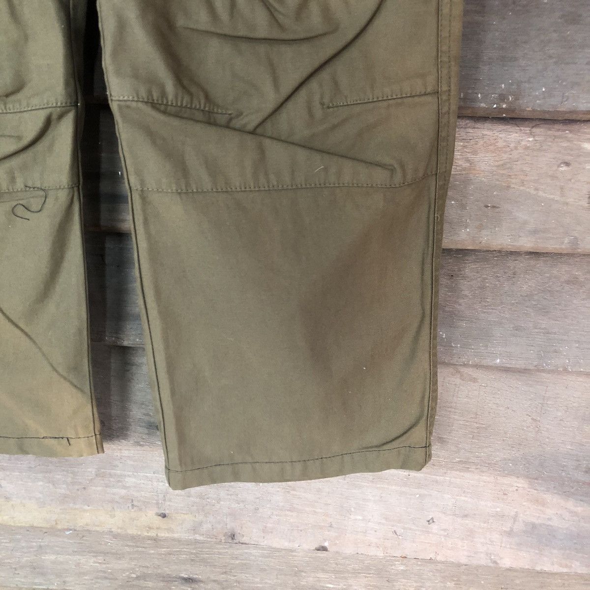 Japanese Brand Cargo Pants Rare Multipocket Japanese Branded Green #874 Size US 33 - 7 Thumbnail