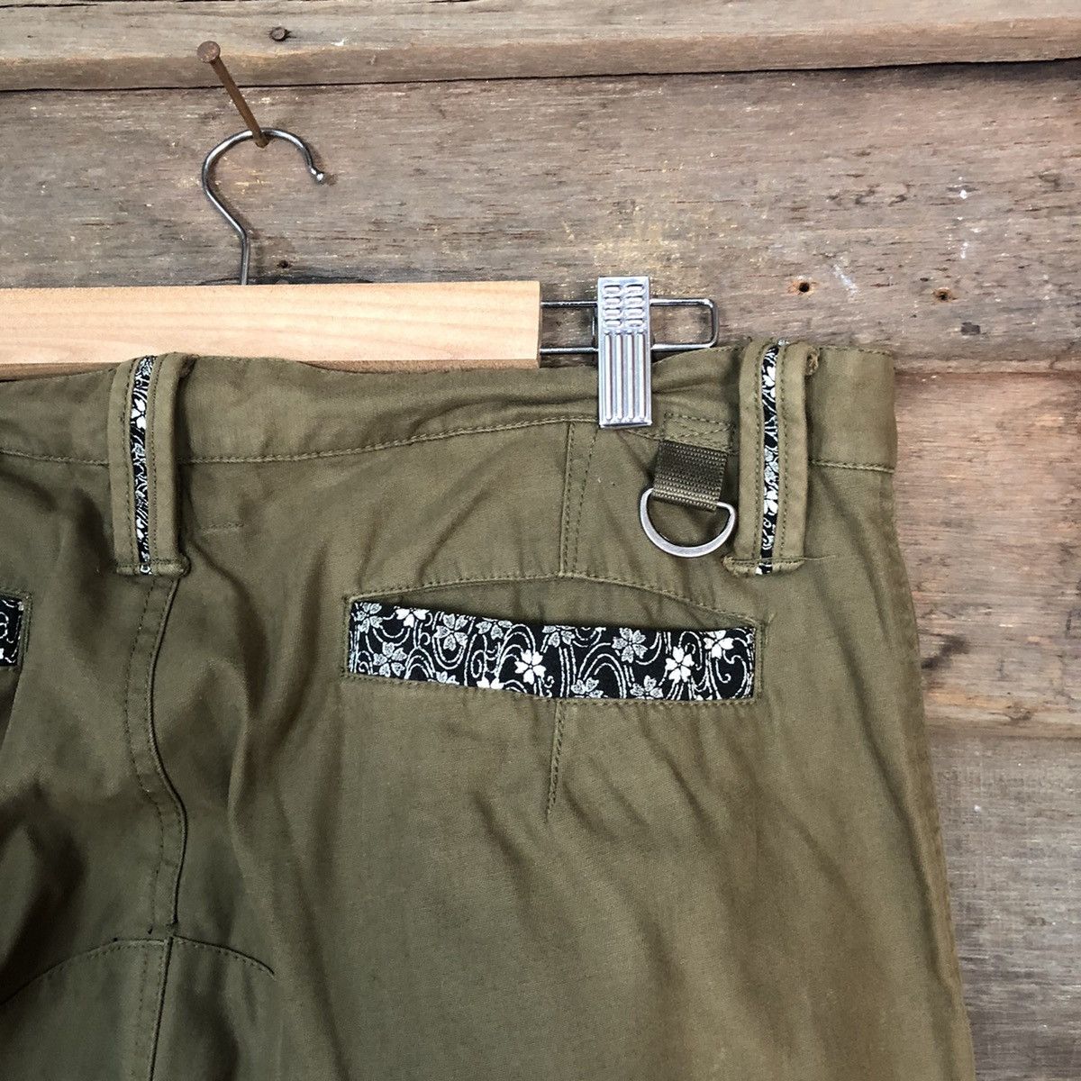 Japanese Brand Cargo Pants Rare Multipocket Japanese Branded Green #874 Size US 33 - 13 Thumbnail