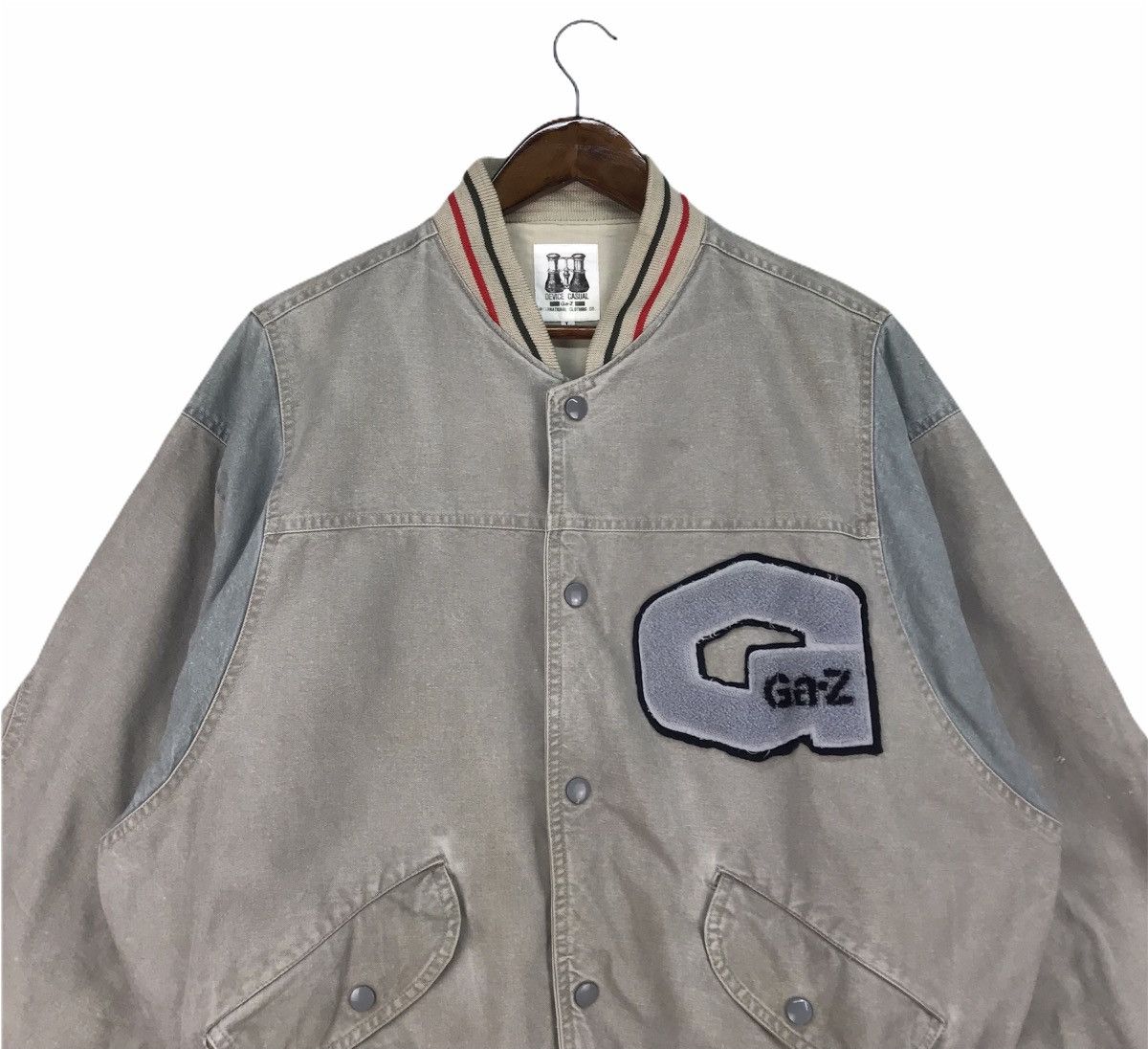 Japanese Brand Device Casual Ga-z Varsity Jacket Size US L / EU 52-54 / 3 - 2 Thumbnail